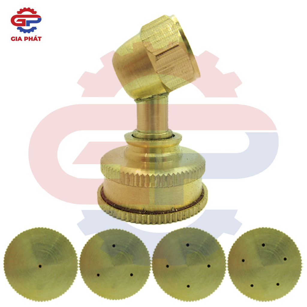 Béc phun tưới cây 3 lỗ cong