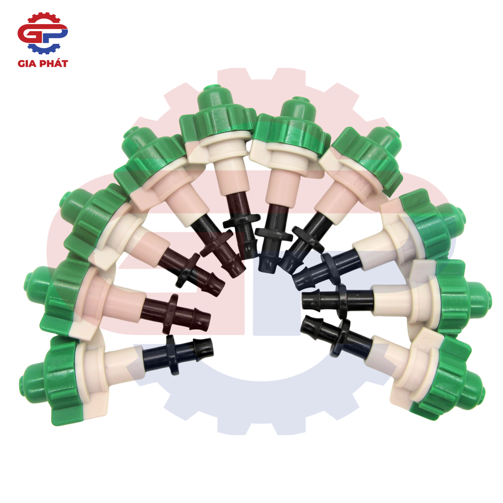 Béc phun sương nhựa xanh