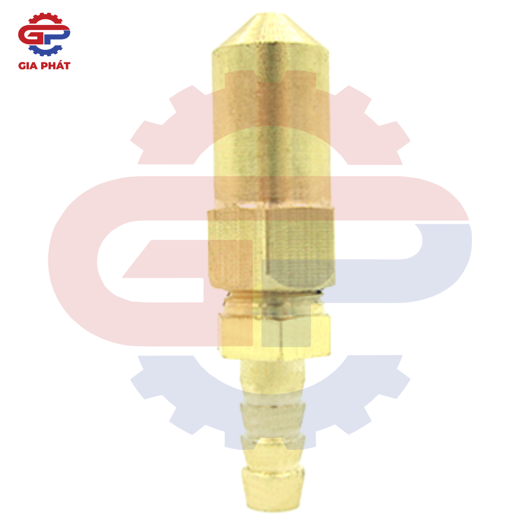 Béc rửa xe thân dài nối ống 8 ly