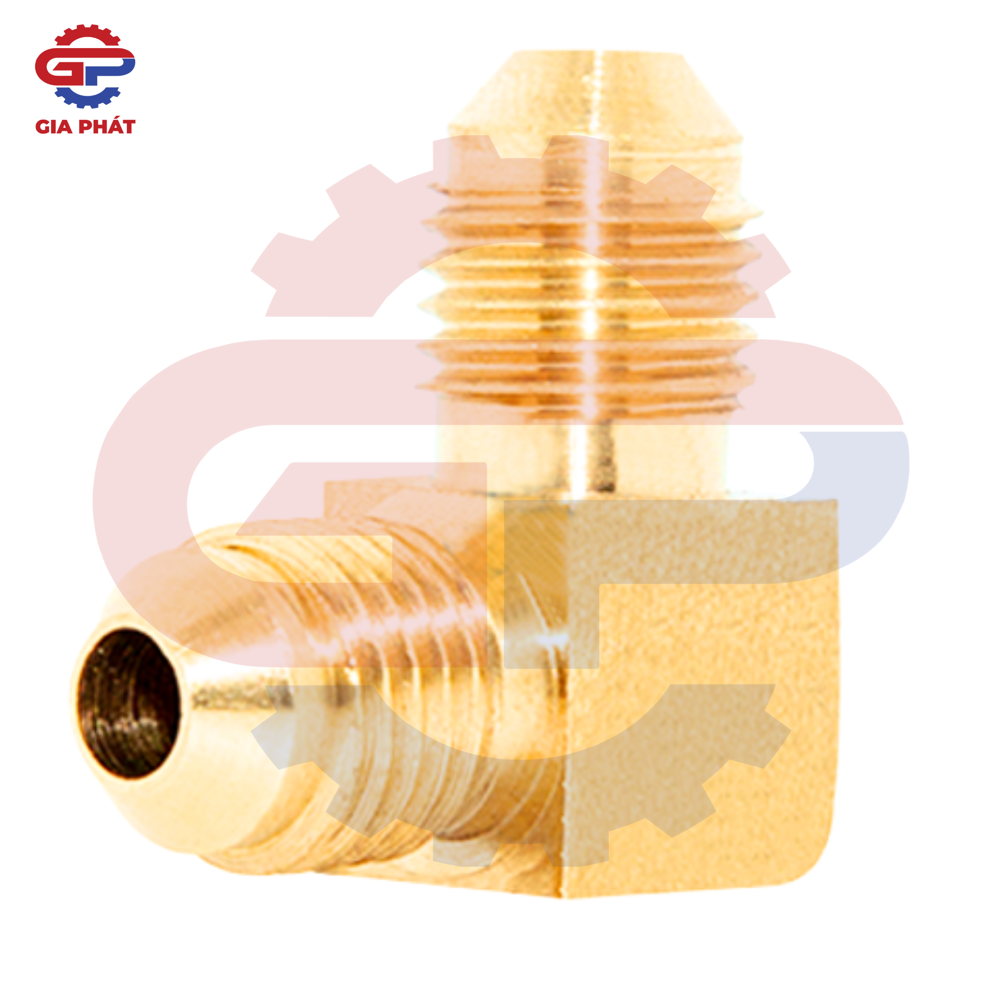 Co nối ống đồng ren ngoài