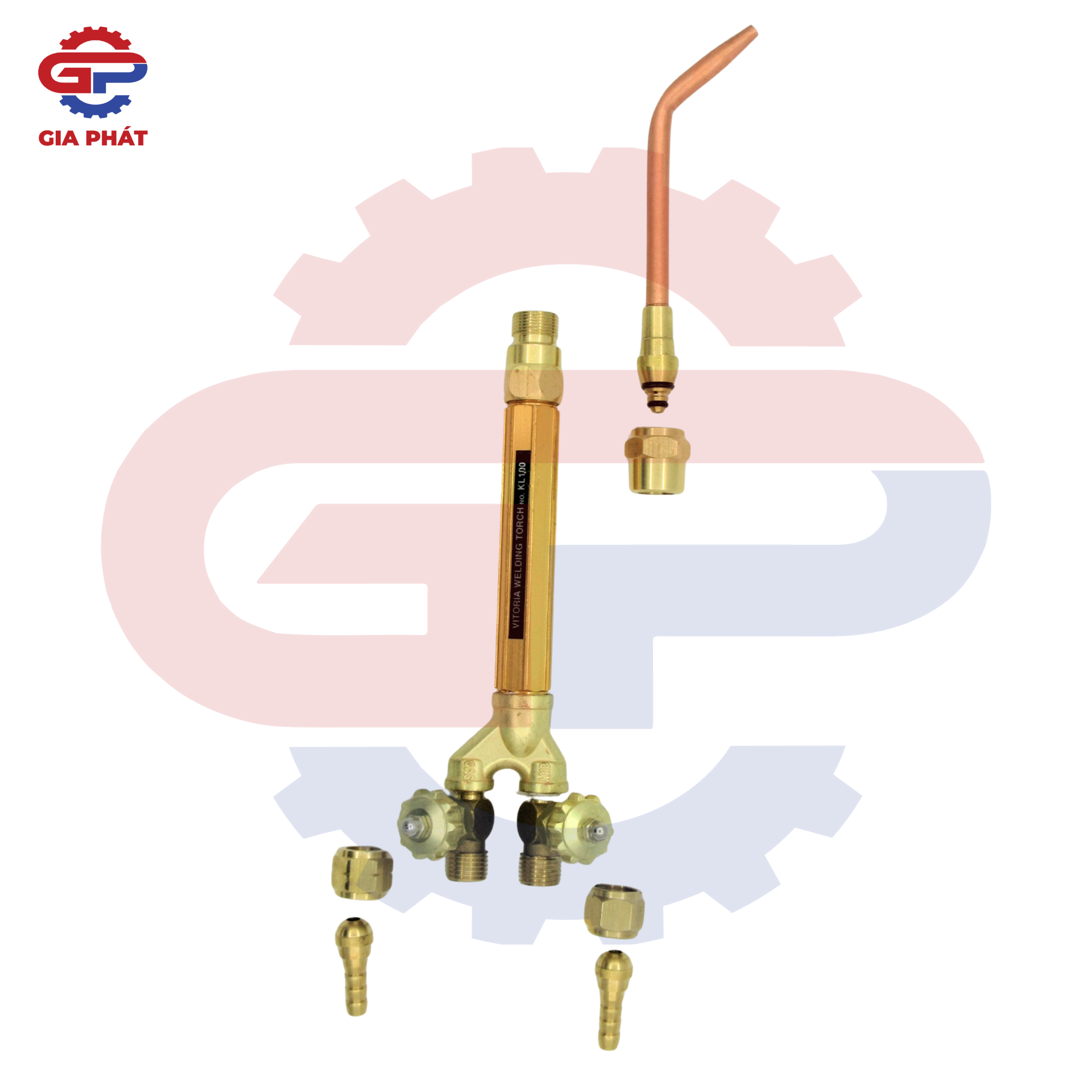 Đèn hàn gió đá Victor thân thau