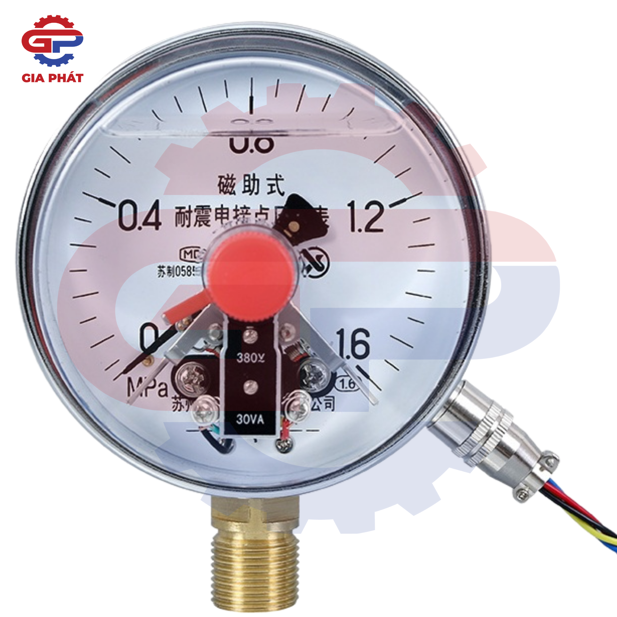 Đồng hồ áp suất hơi YXC