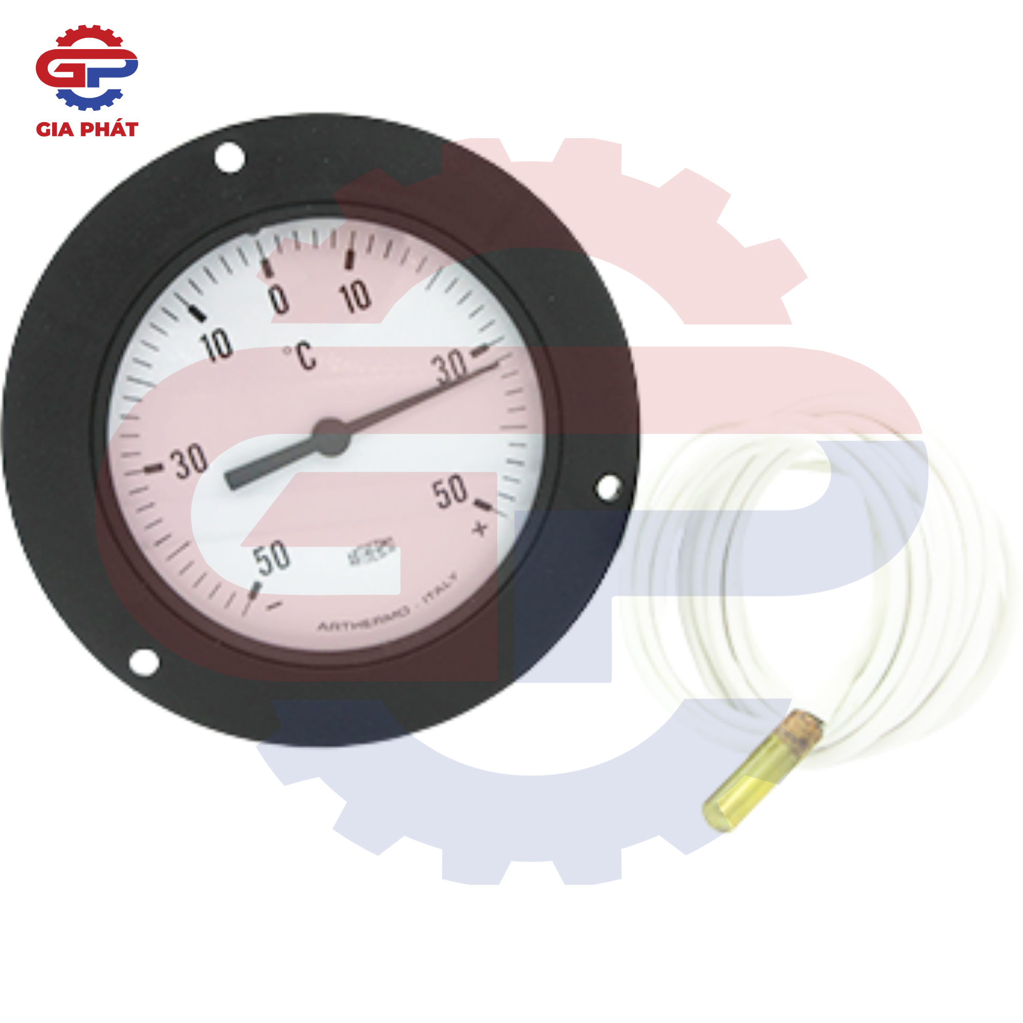 Đồng hồ đo nhiệt độ kết nối dây