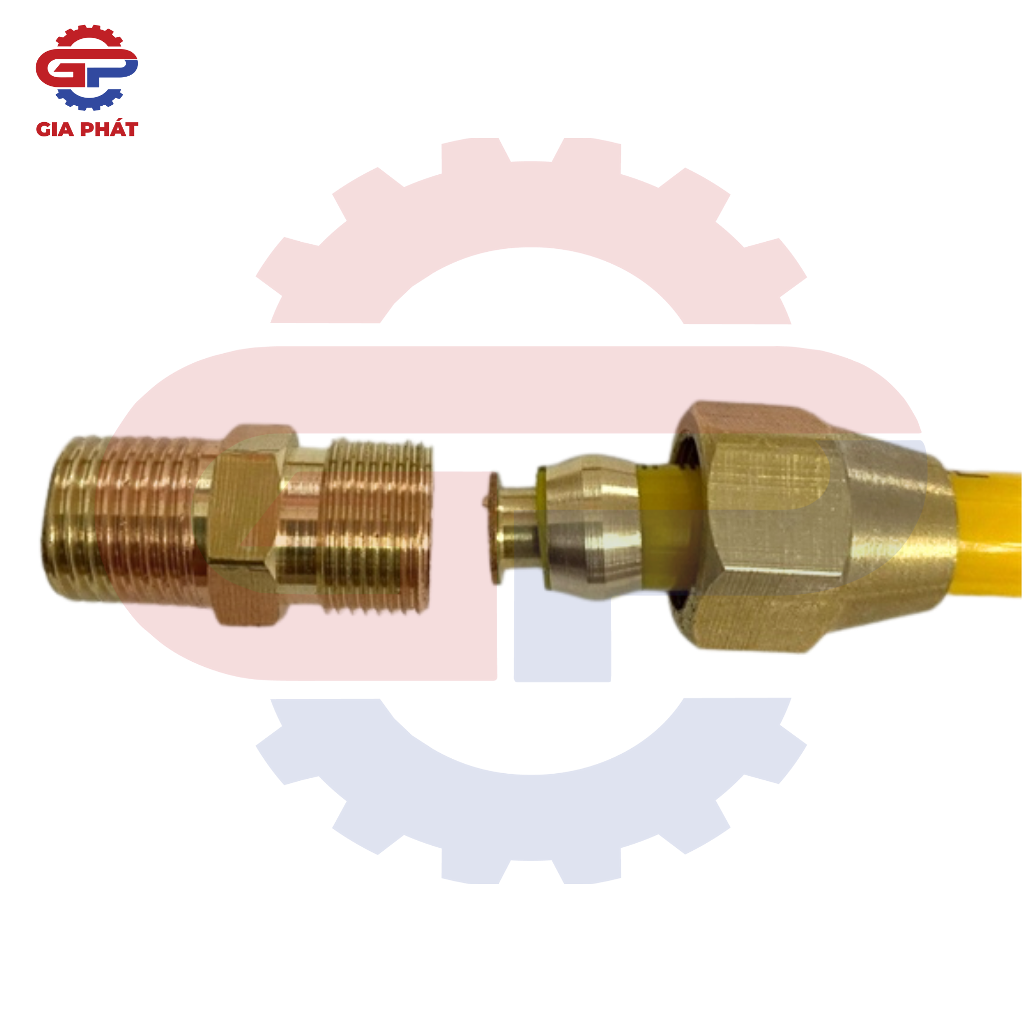 Đầu nối bấm ống áp lực cao