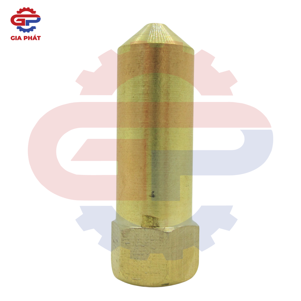 Đầu xịt béc rửa xe thân dài nối ren trong 13 ly