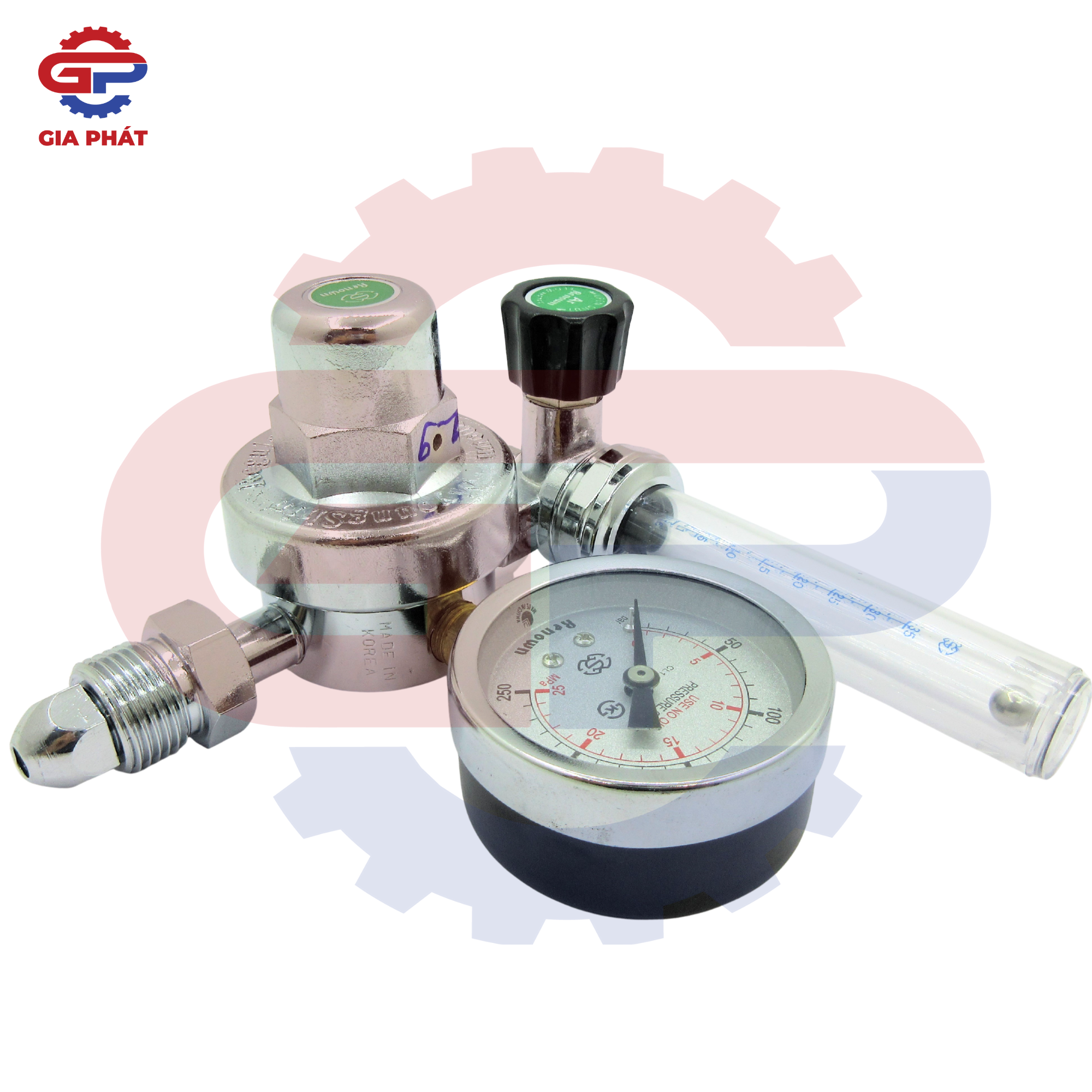 Đồng hồ khí Argon Renown Hàn Quốc