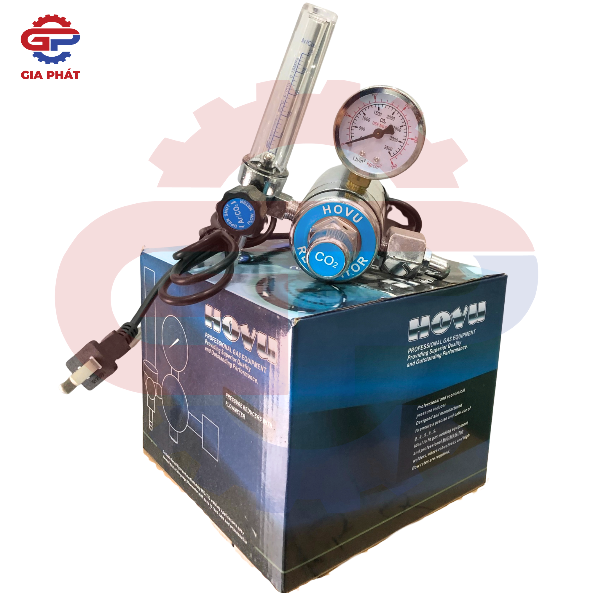 Đồng hồ khí CO2 HOVU