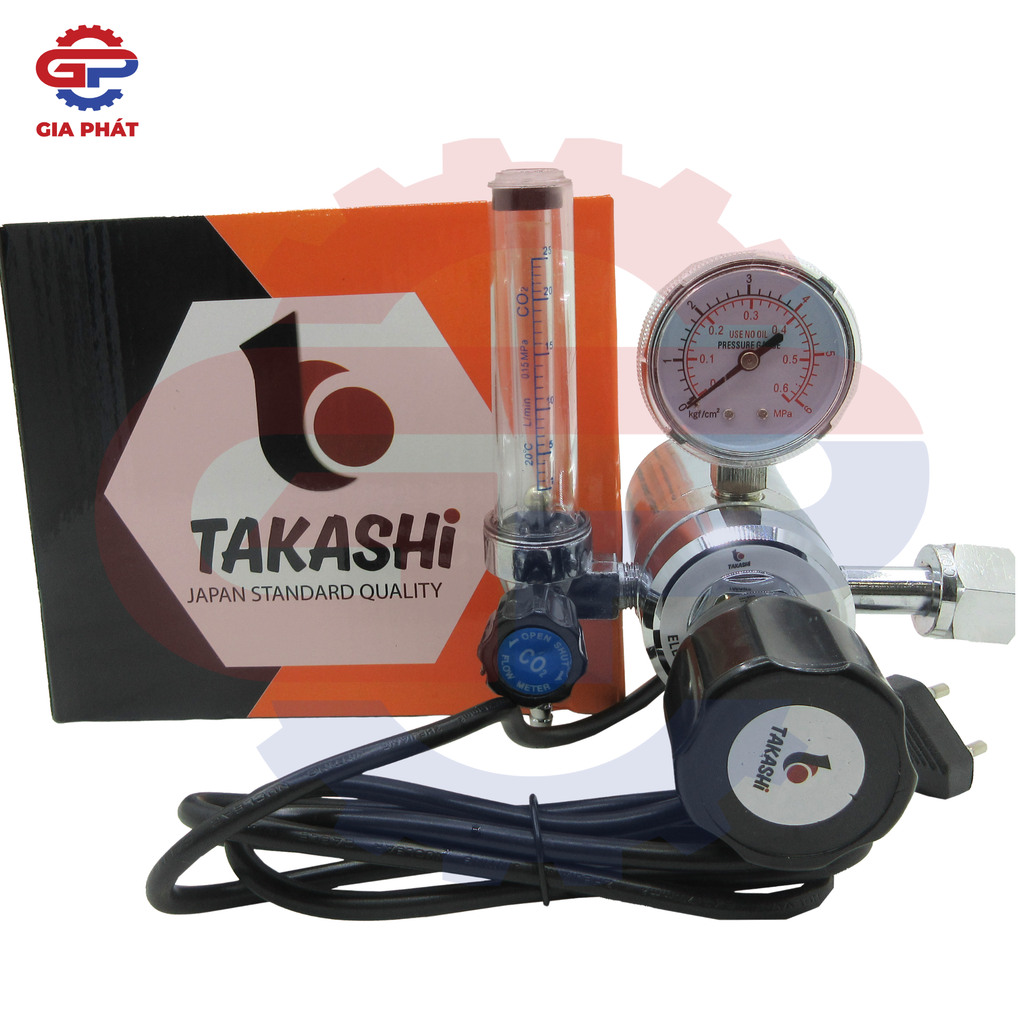 Đồng hồ khí CO2 Nhật Takashi