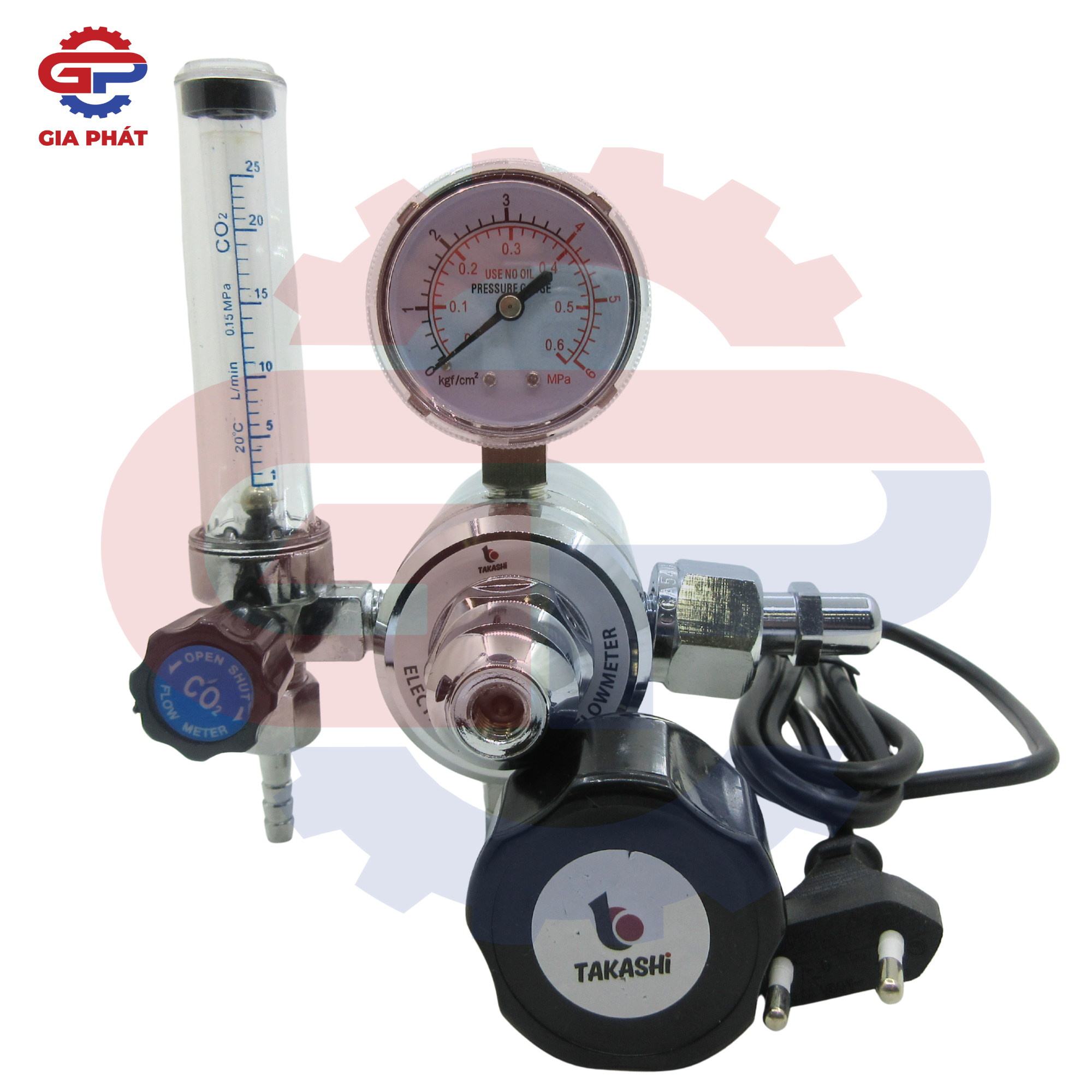 Đồng hồ khí CO2 Nhật Takashi