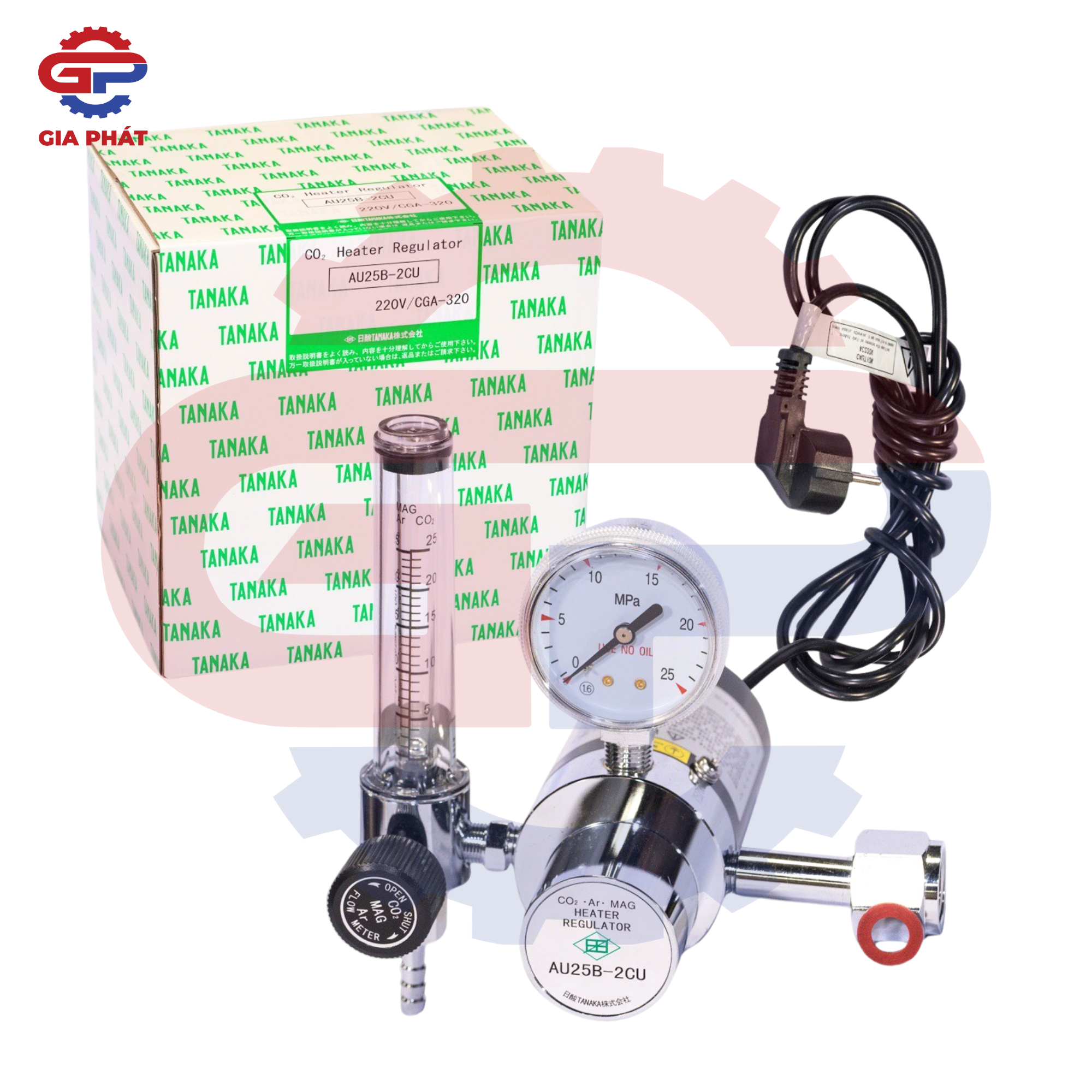 Đồng hồ điều áp CO2 Tanaka