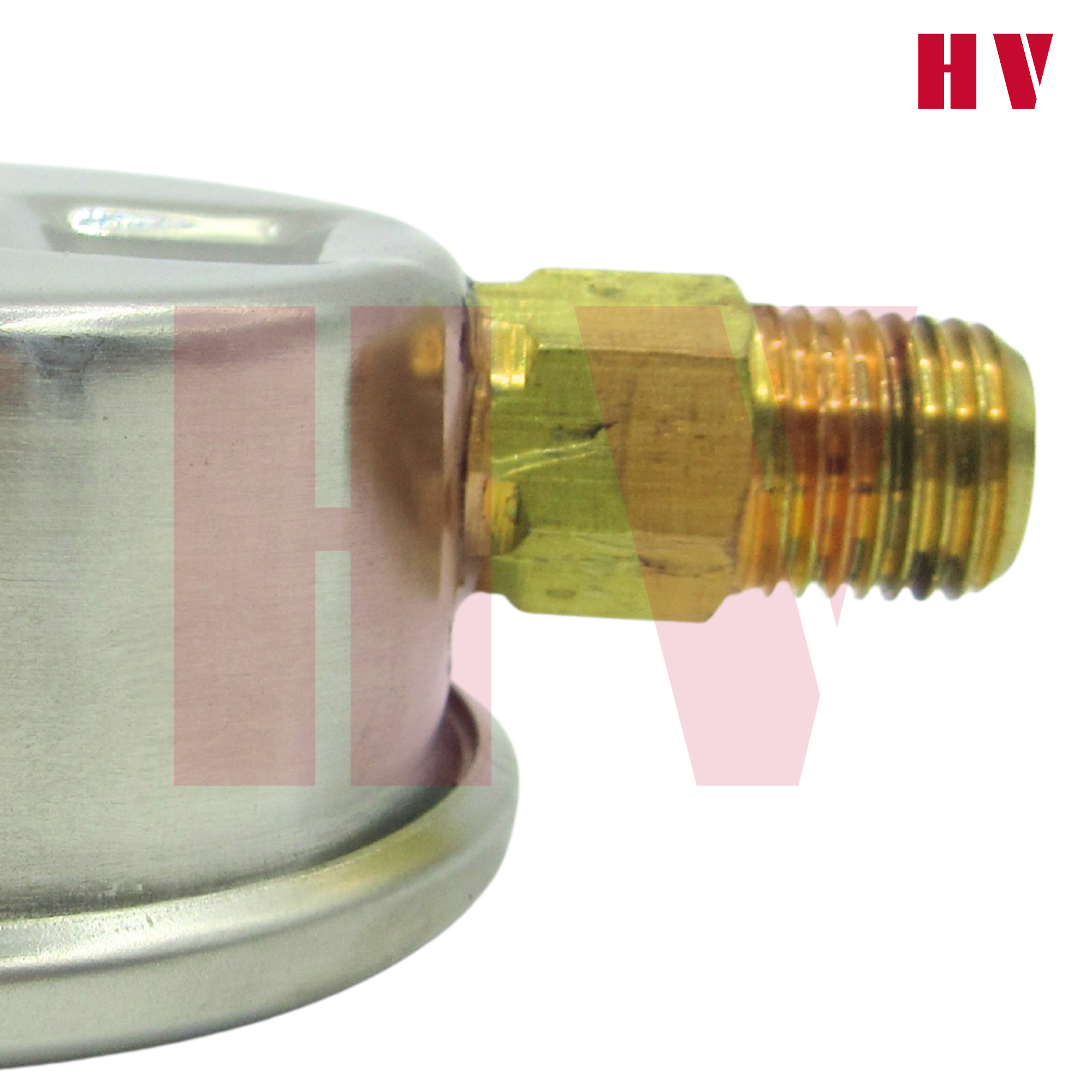 Đồng hồ đo áp suất dầu HV mặt 63