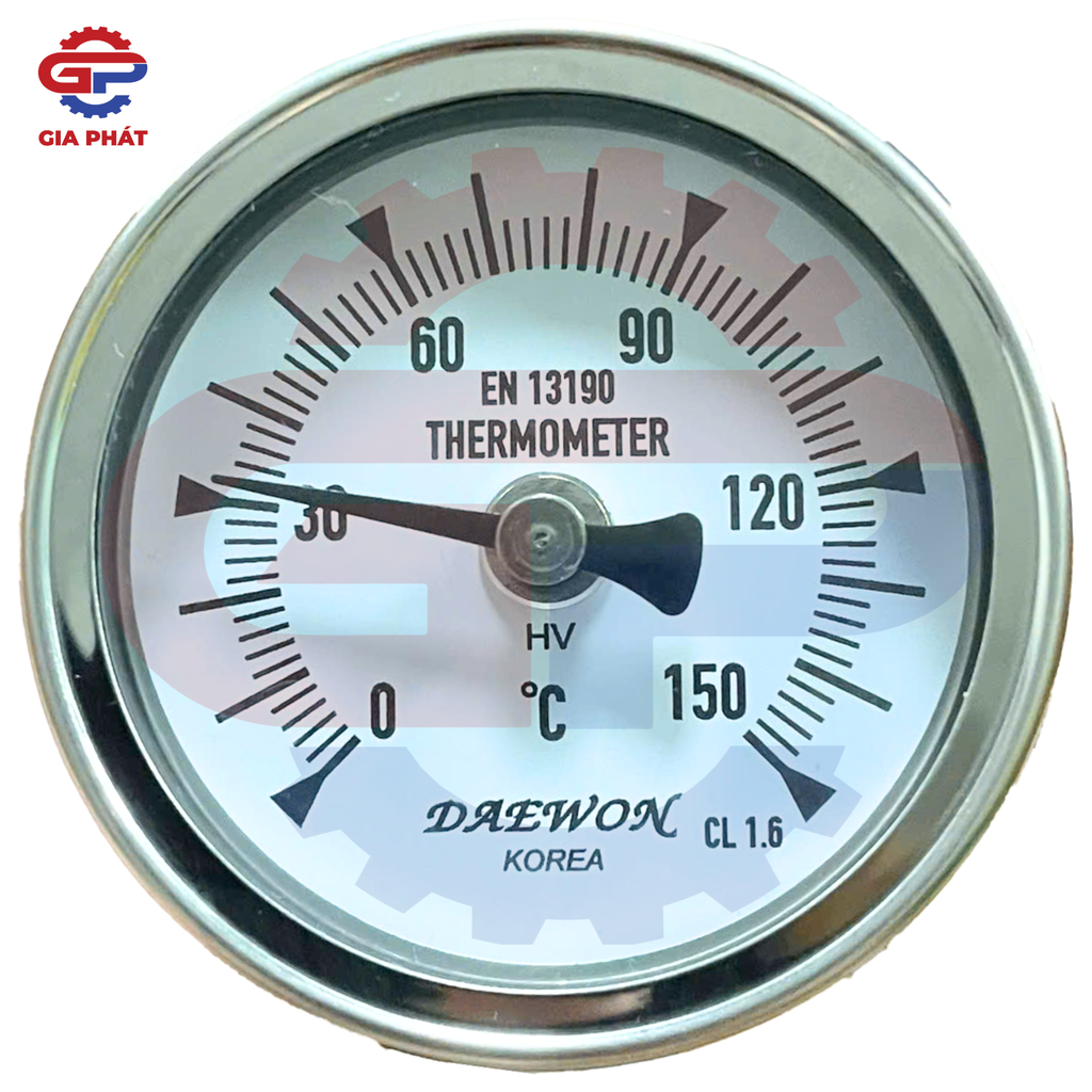 Đồng hồ đo nhiệt độ mặt 52