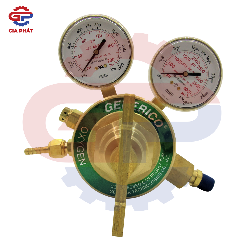 Đồng hồ oxy Generico 152-X