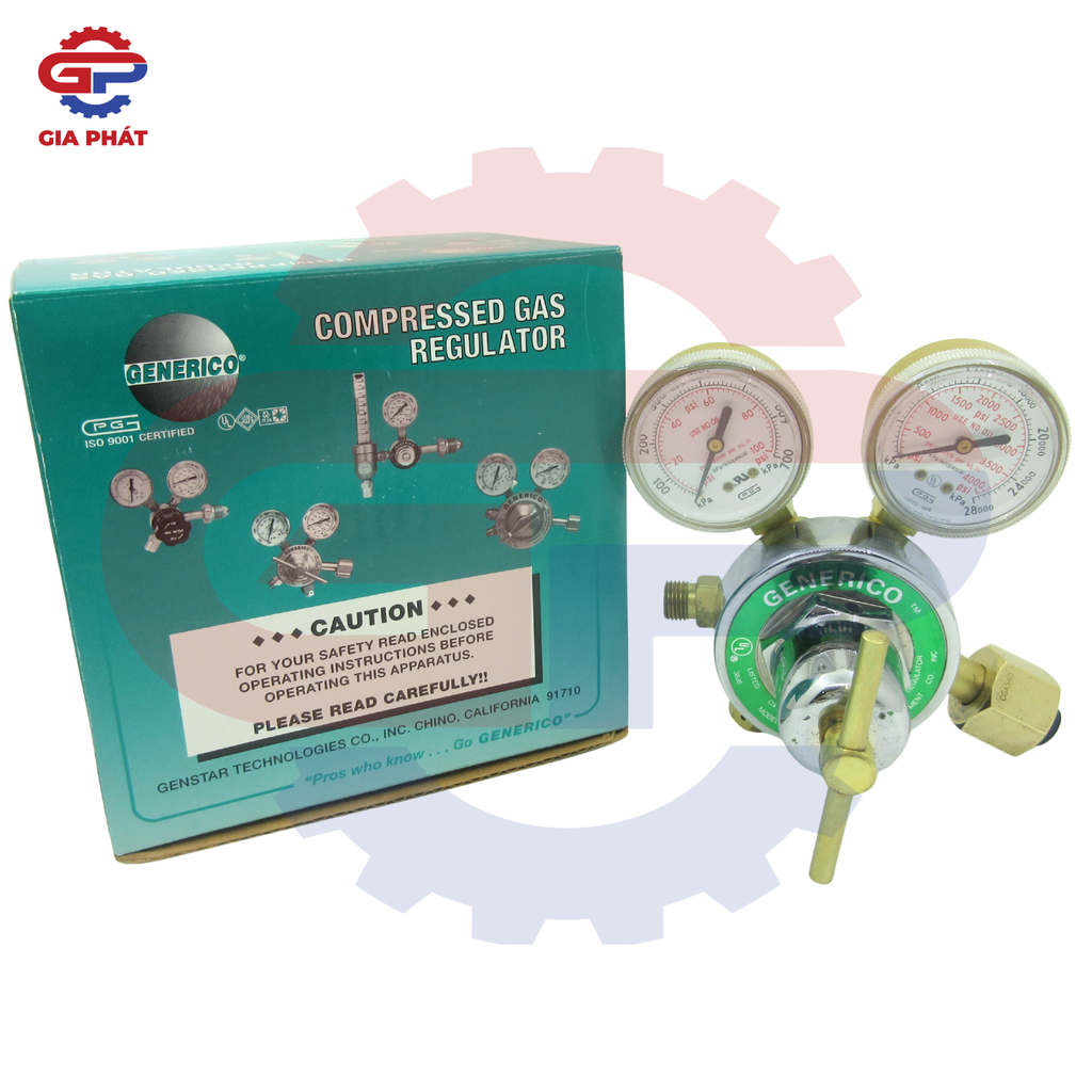 Đồng hồ oxy Generico 452-X