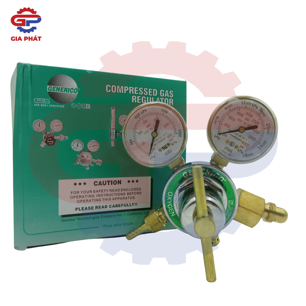 Đồng hồ oxy Generico 752-X