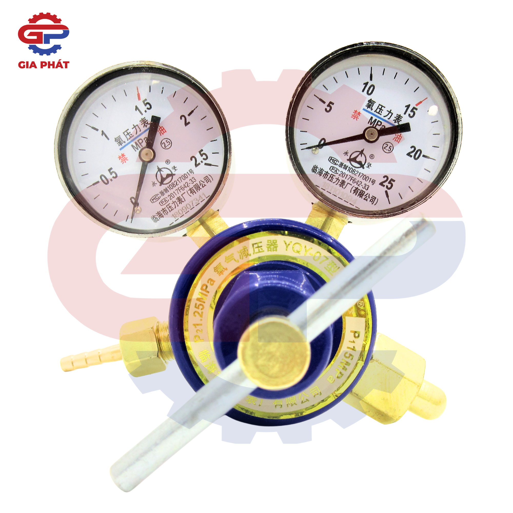 Đồng hồ oxy hộp xốp