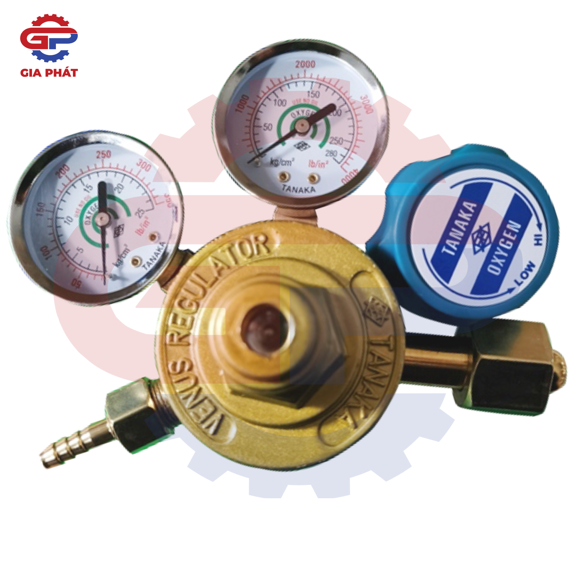 Đồng Hồ Oxy Tanaka Nhôm JGR-13A