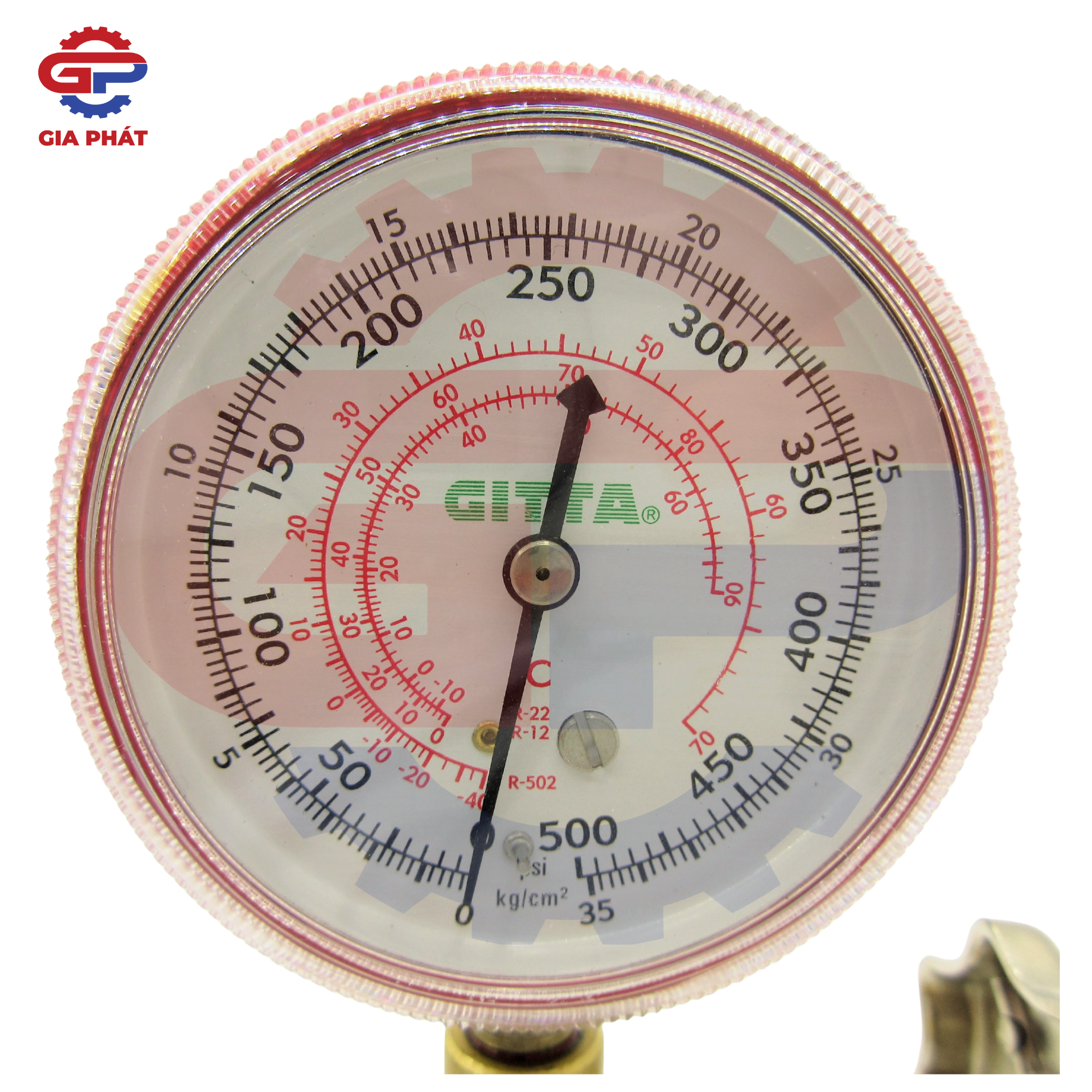 Đồng hồ nạp gas đơn Gitta GT-466G