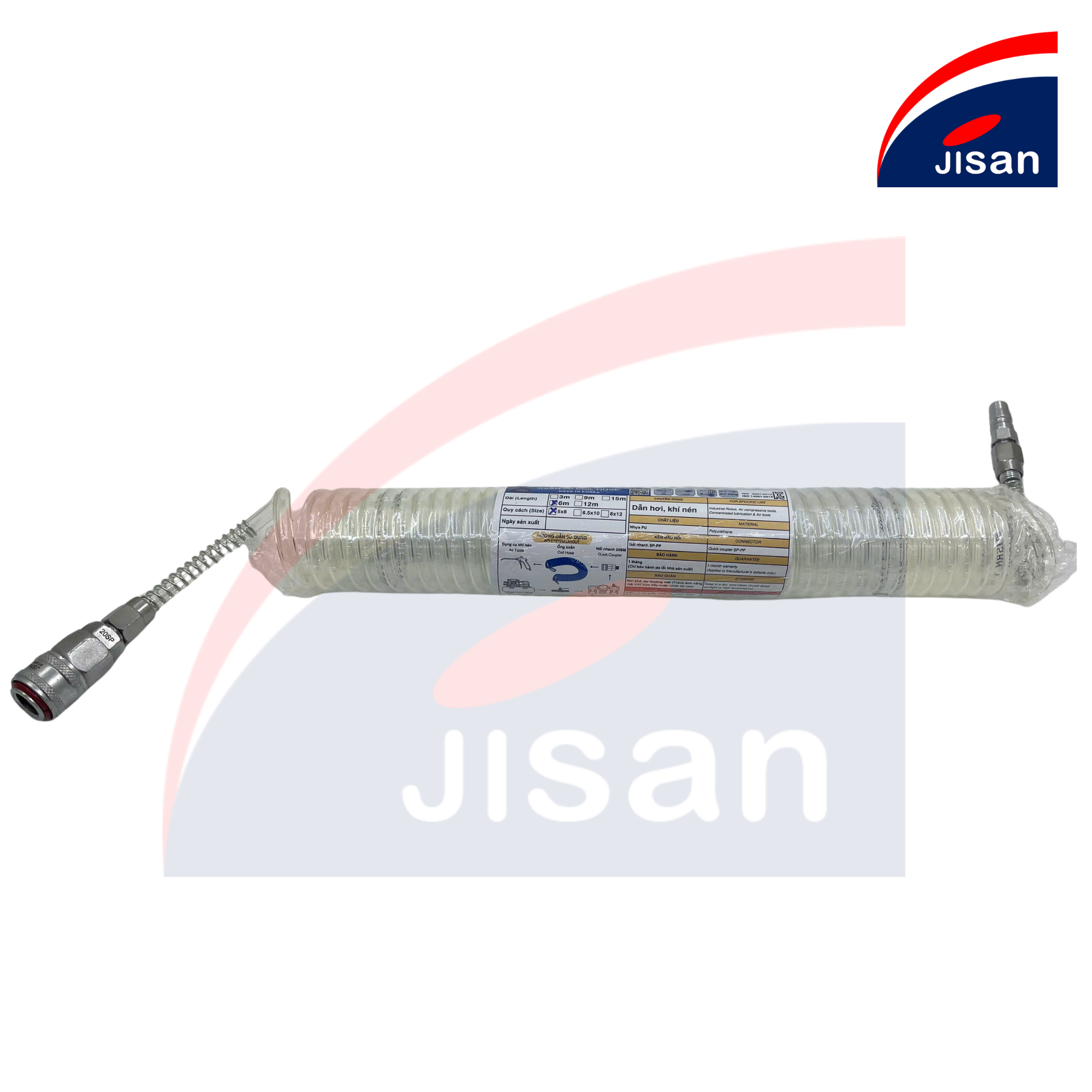 ỐNG XOẮN JISAN TRẮNG