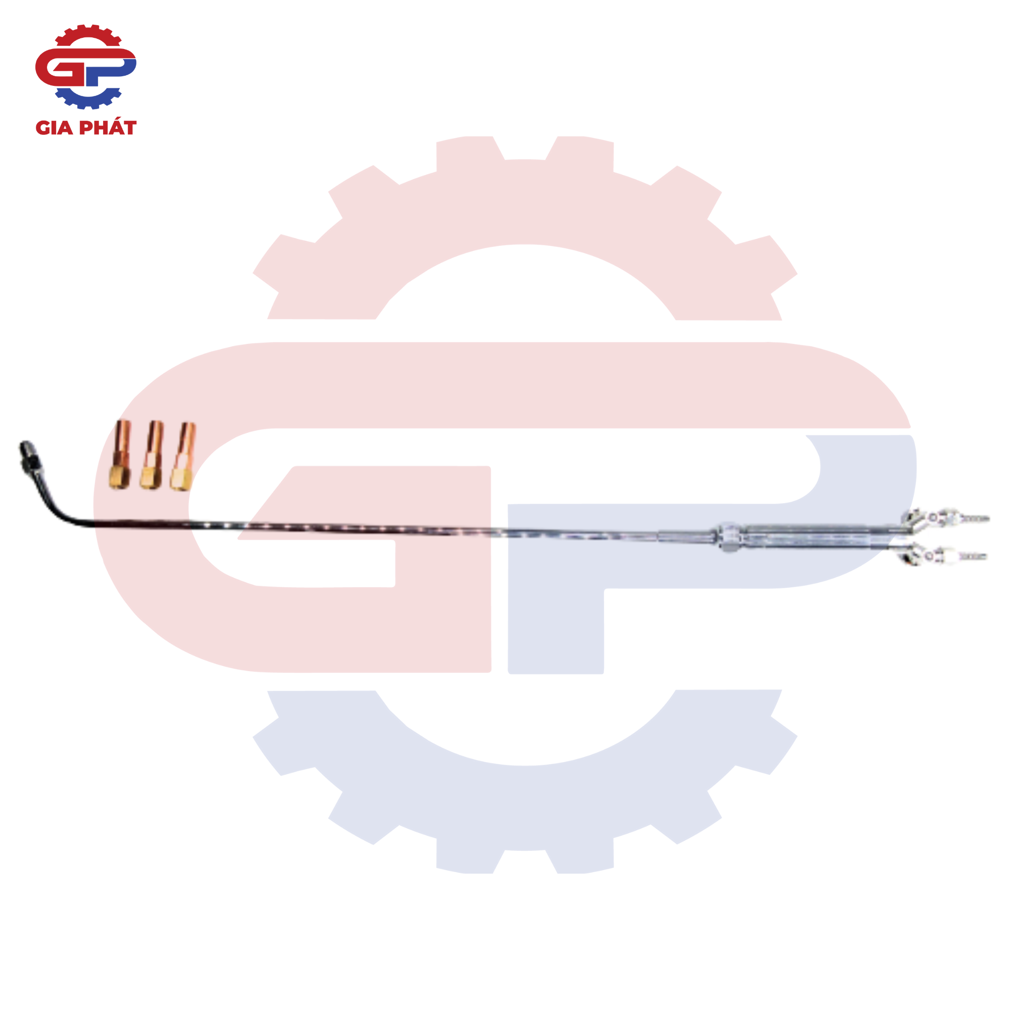 Đèn khò đốt gas công nghiệp béc nhọn (dài) - 1 mét