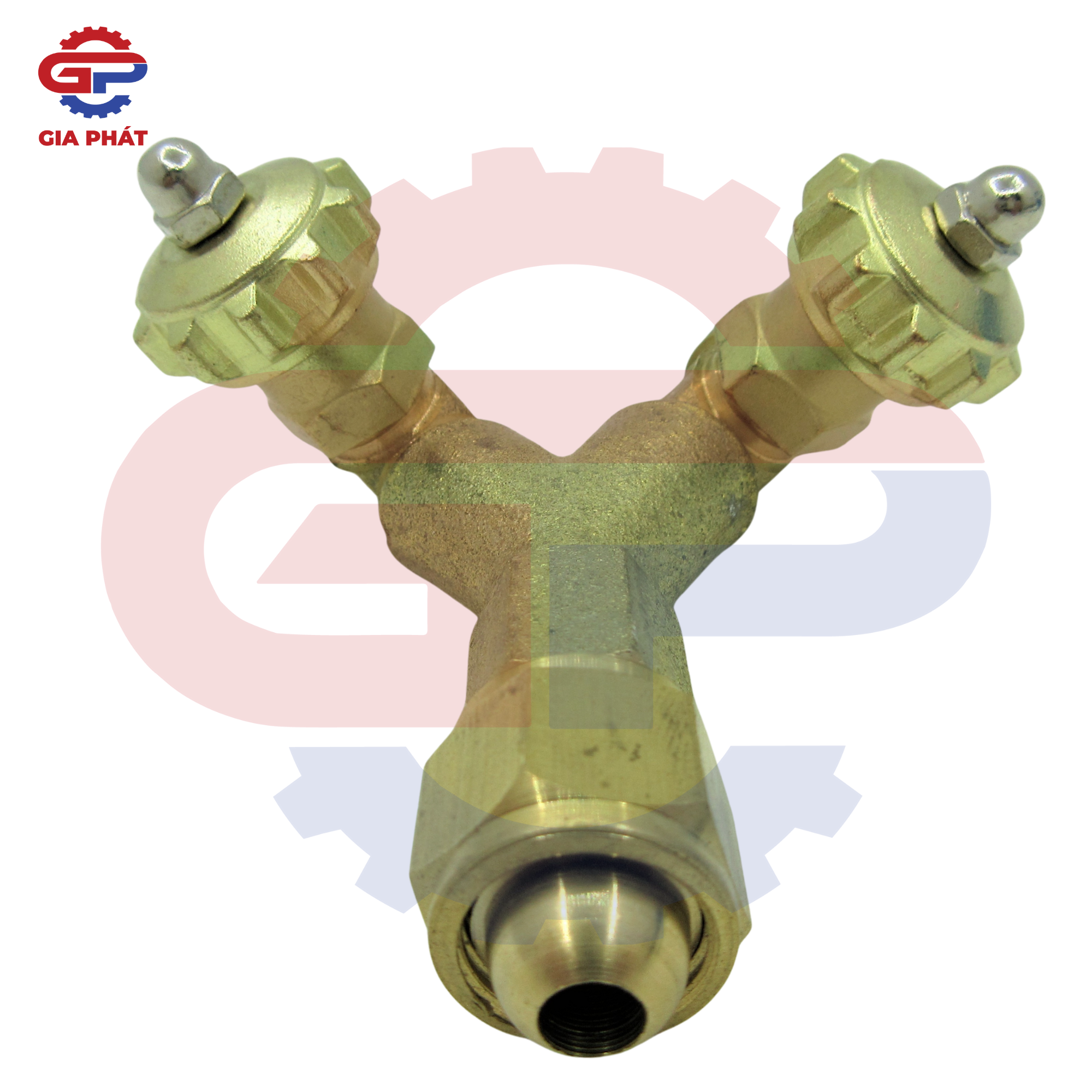 Khóa gas chữ Y chia khí hàn gió đá có van