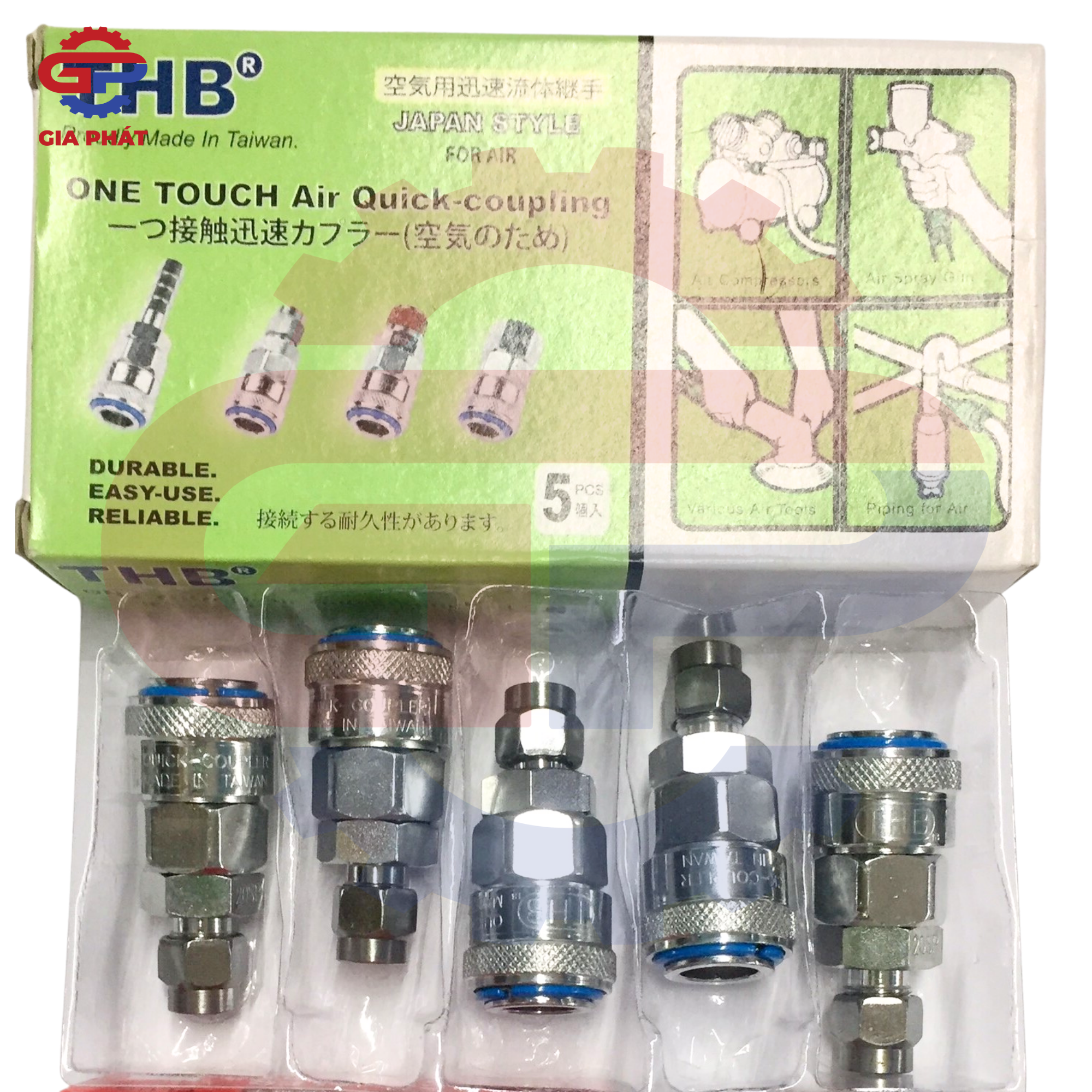 Khớp nối nhanh THB SP tự động thép