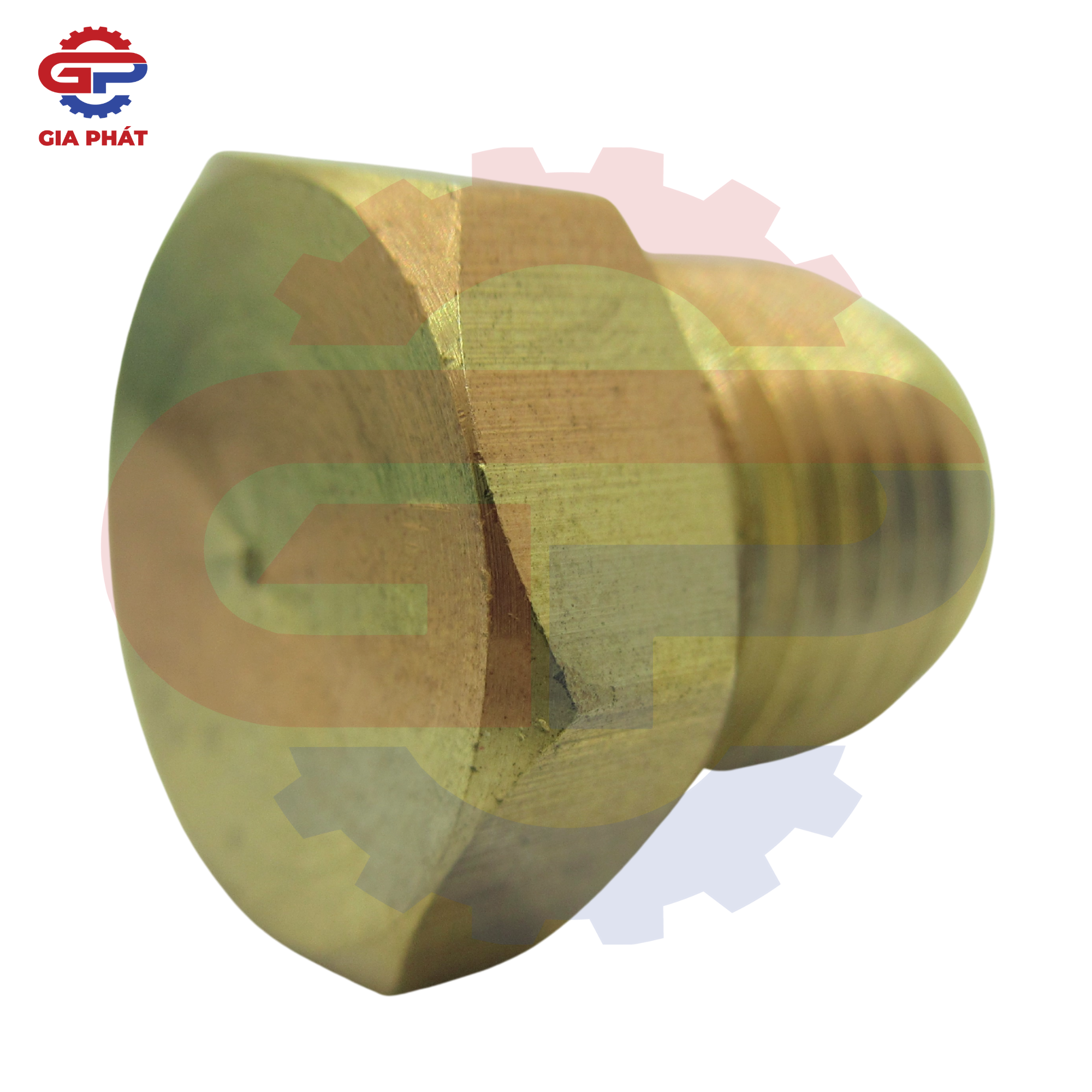 Nối ống đồng bít ren ngoài