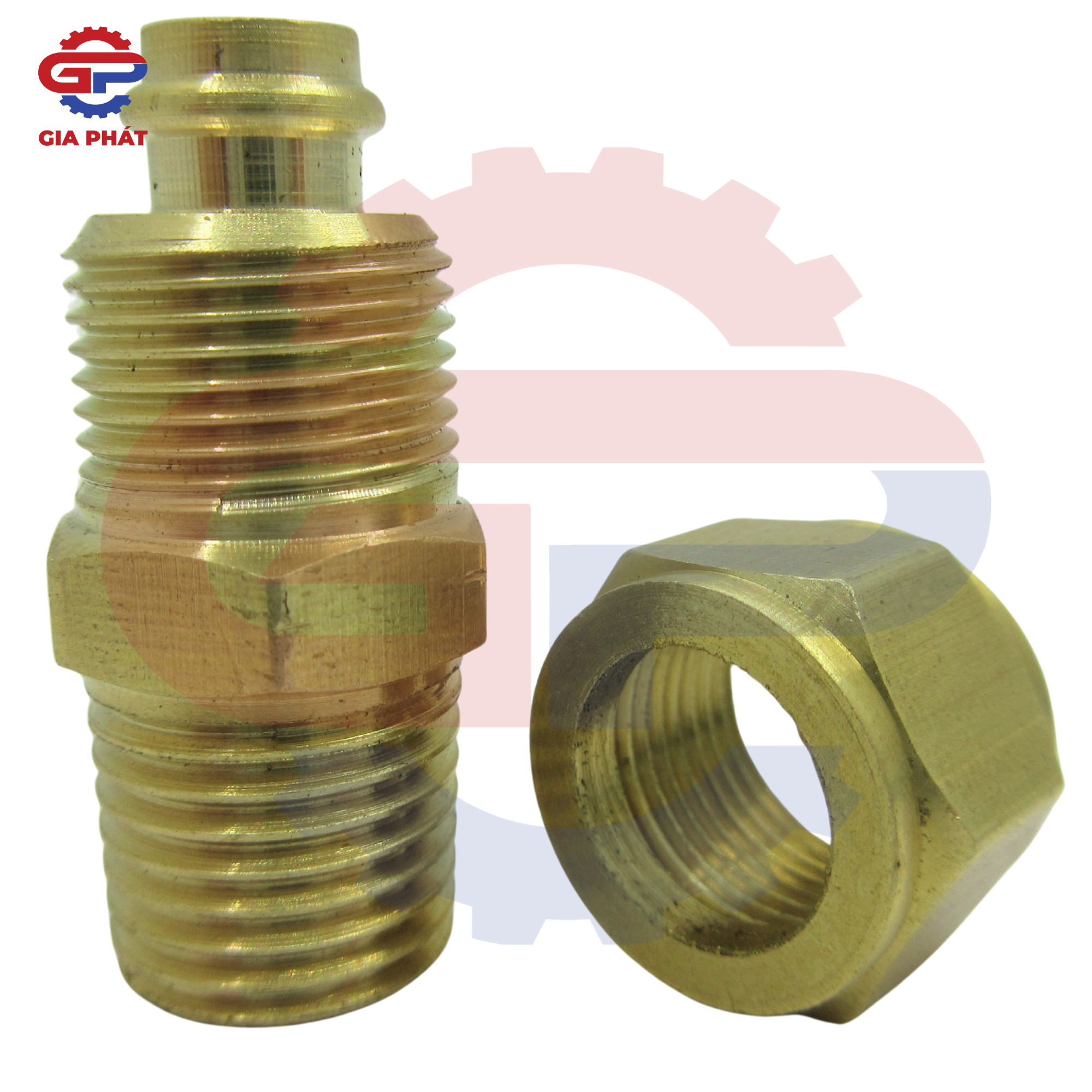 Nối ren ngoài siết ống cam (Kèm tán siết ống)