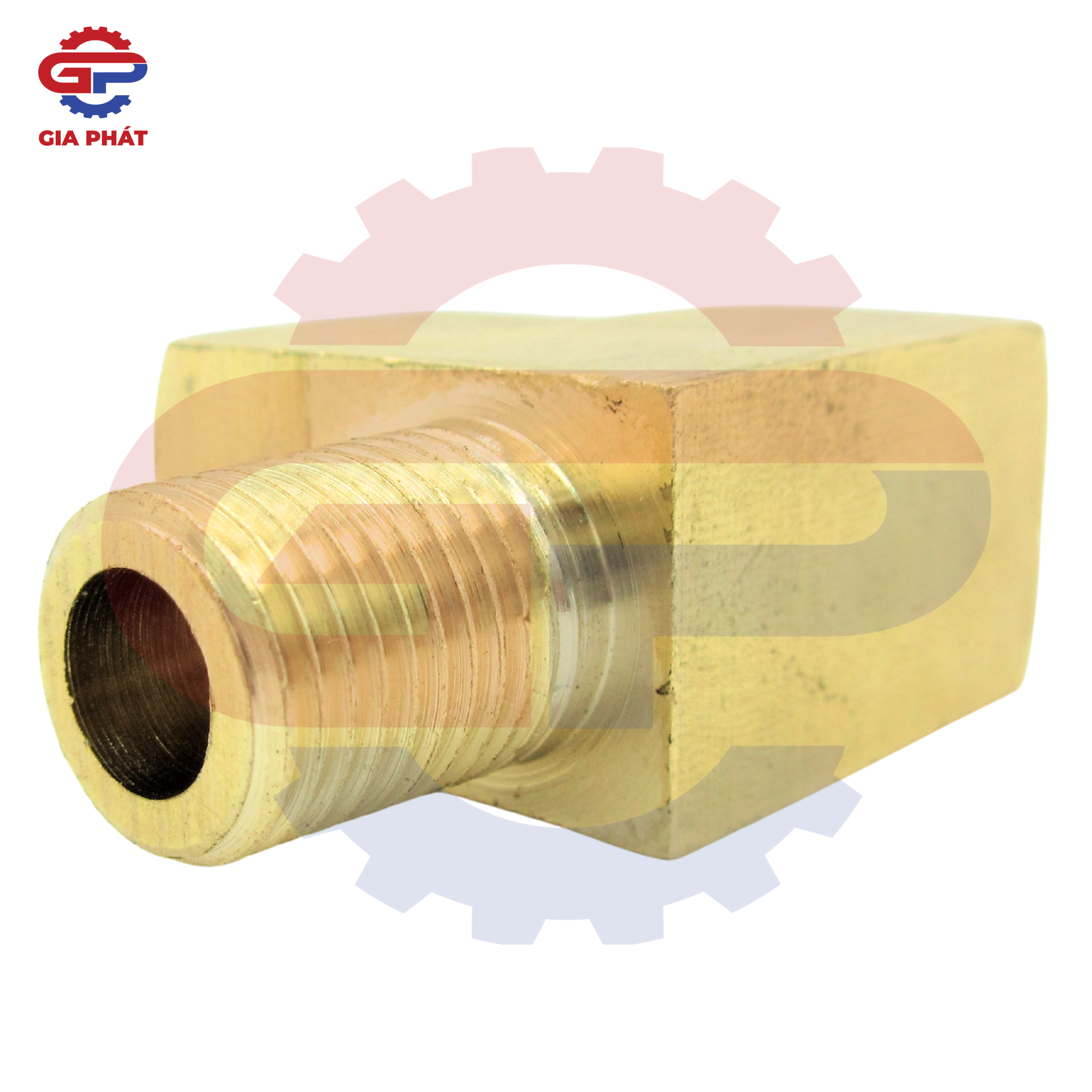 Nối 3 ngã 2 đầu ren trong x ren ngoài xéo thau