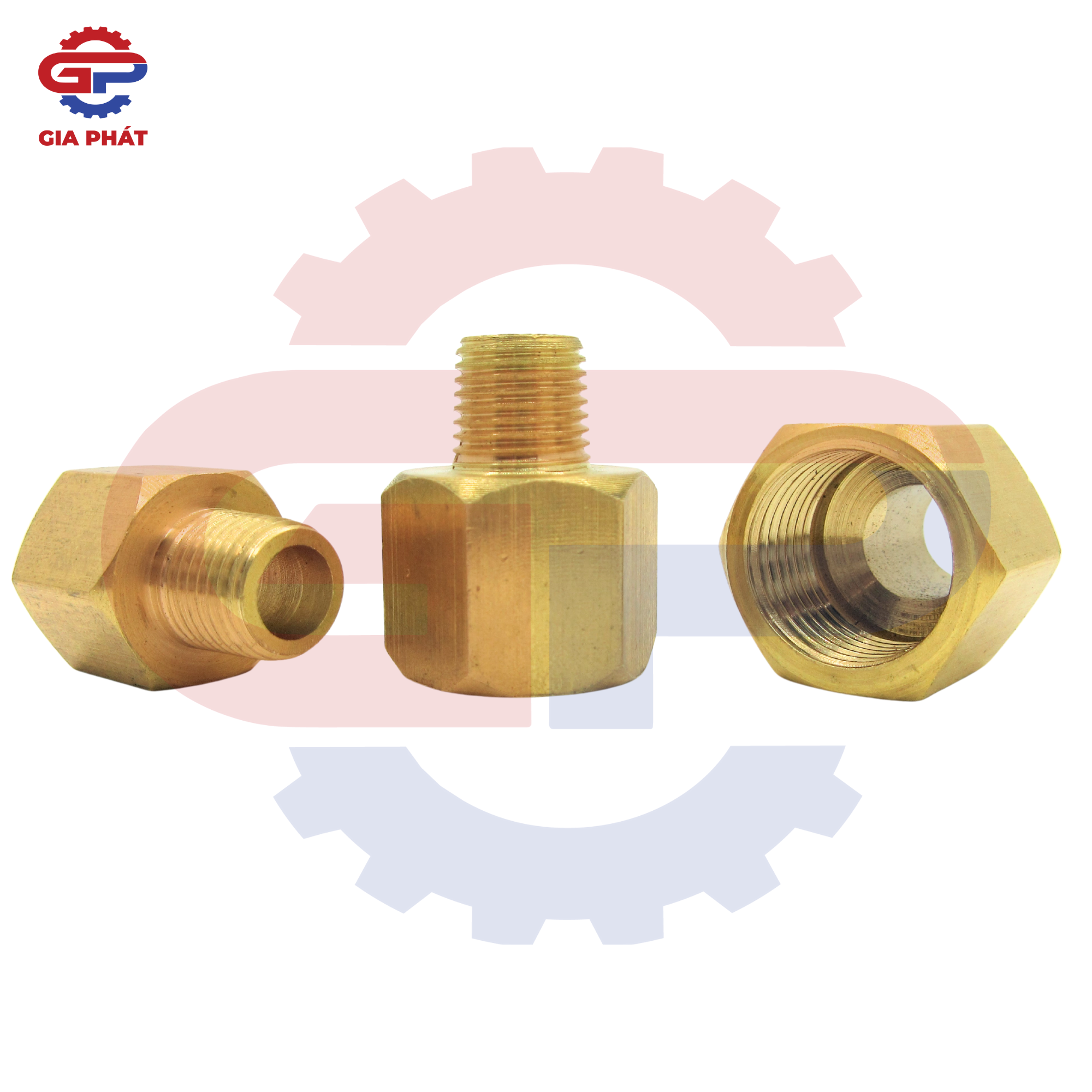 Nối ren ngoài ren trong thau