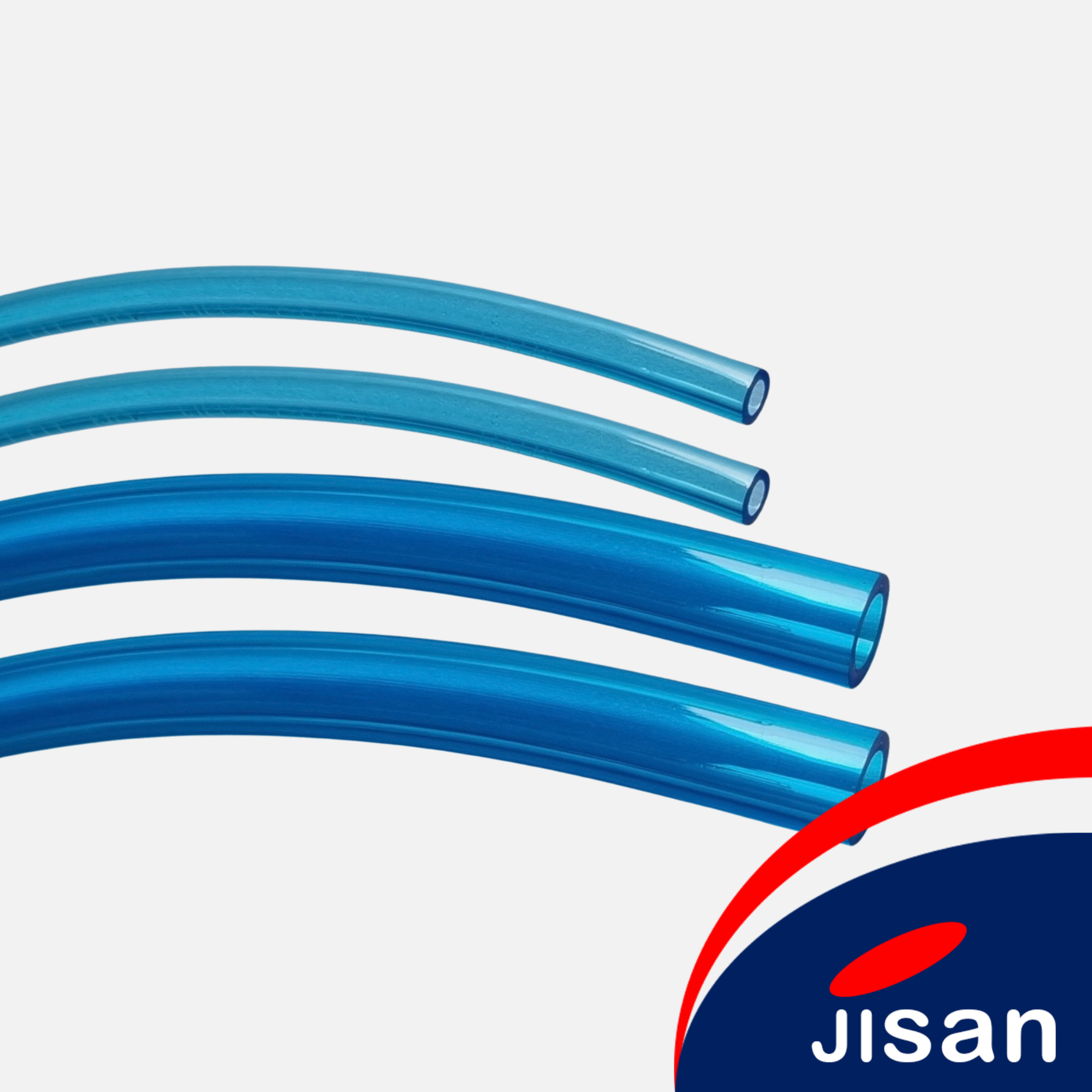 Ống PU Jisan Màu Xanh Trong (Mới)