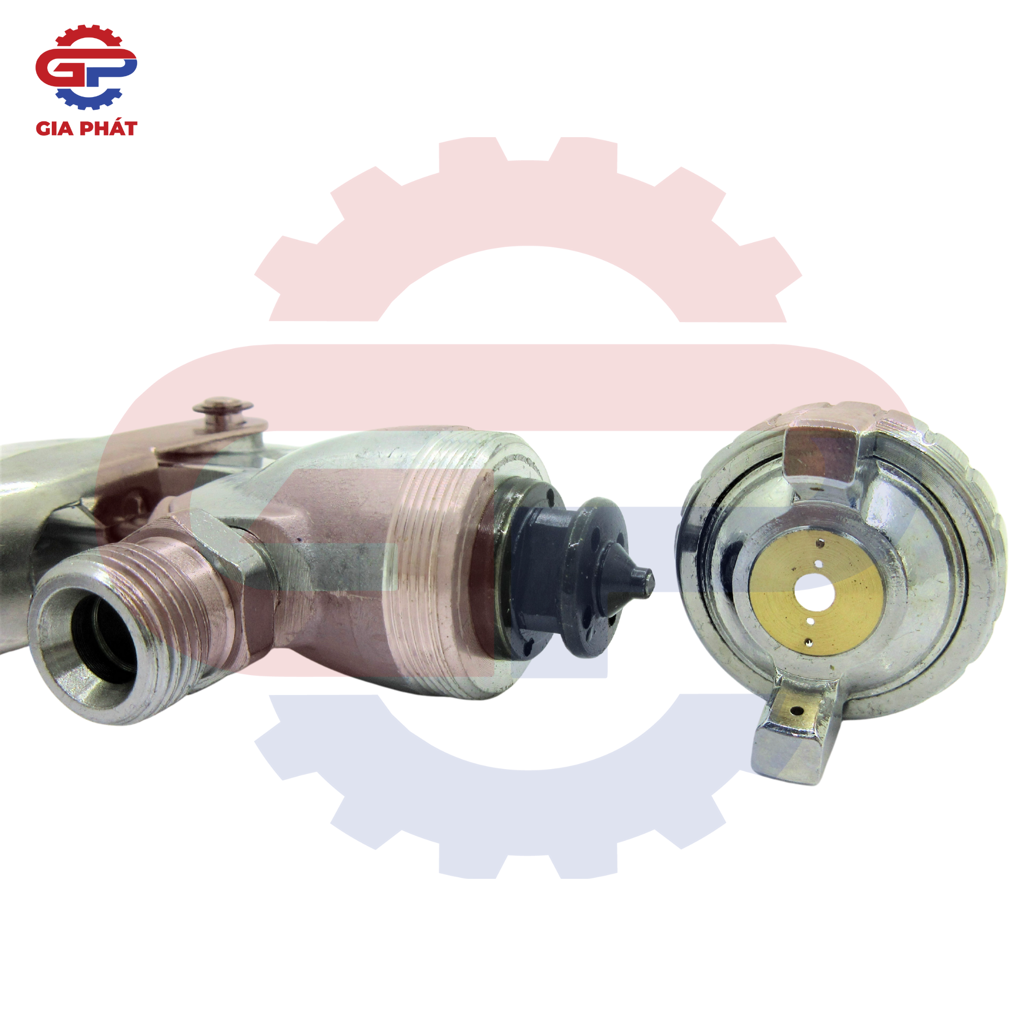 Súng phun keo W77 bình dưới