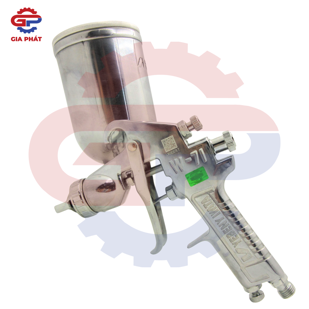Súng phun sơn Iwata W71 (Hộp sắt)