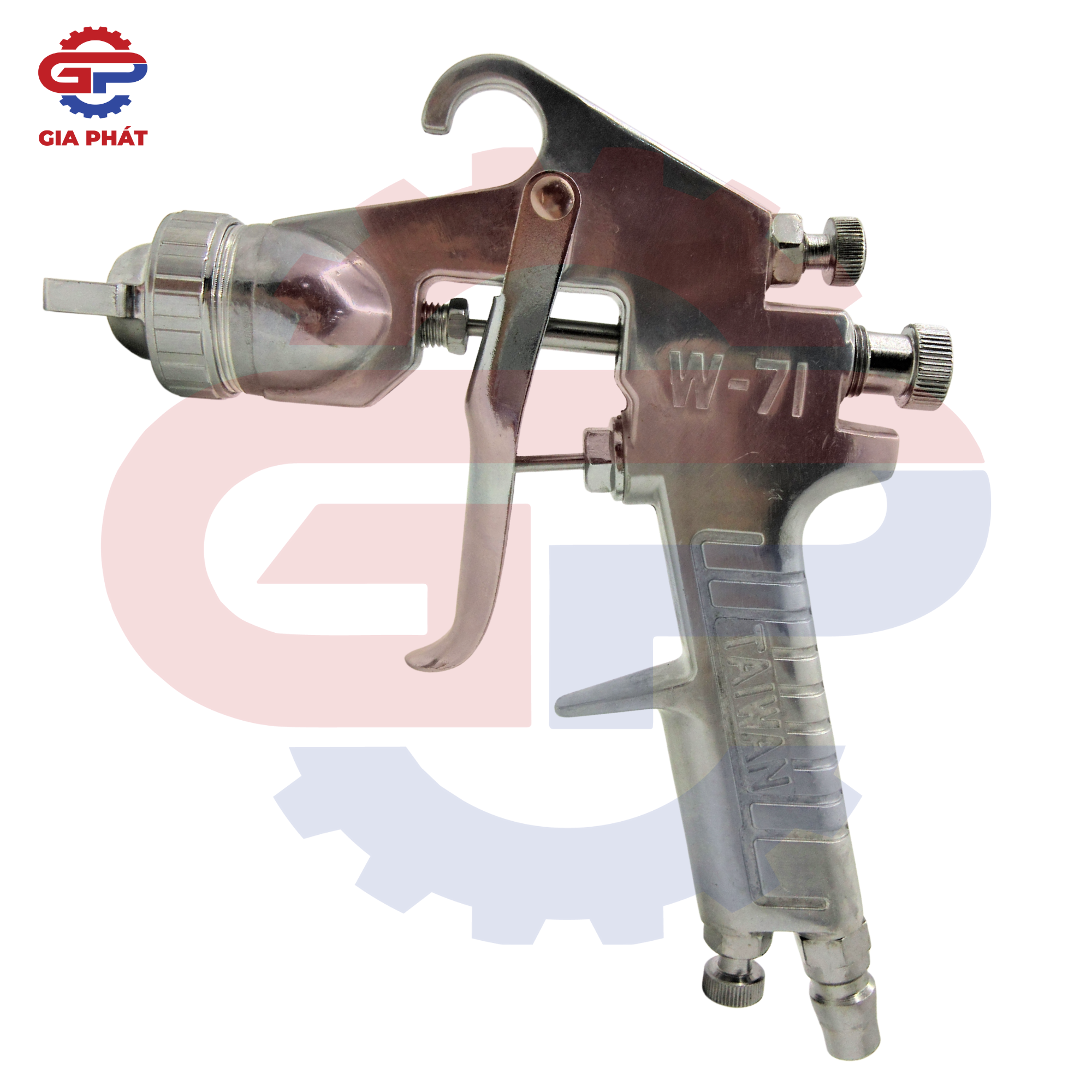Súng phun sơn Taiwan W71 (Hộp cam)
