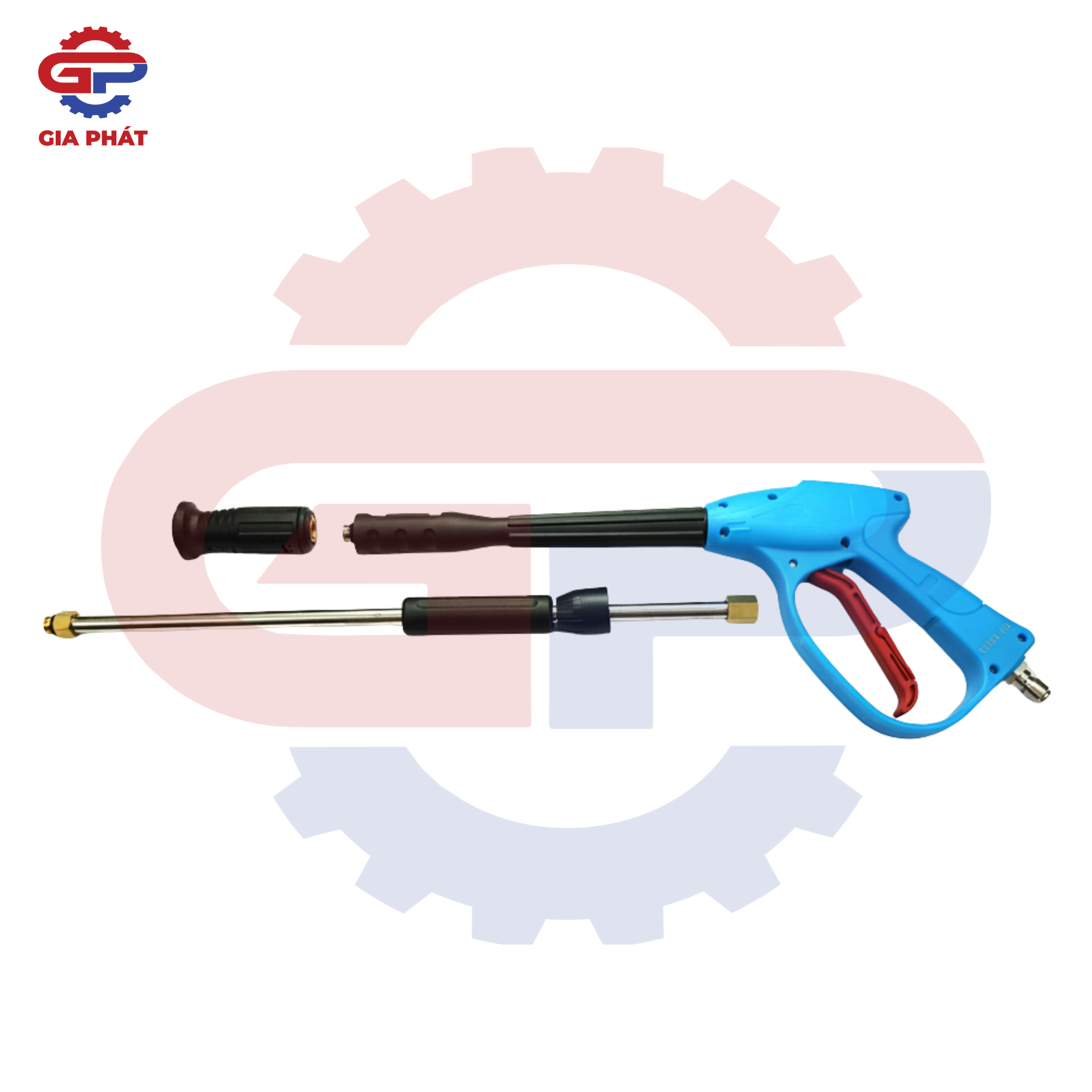 Súng rửa xe cần dài