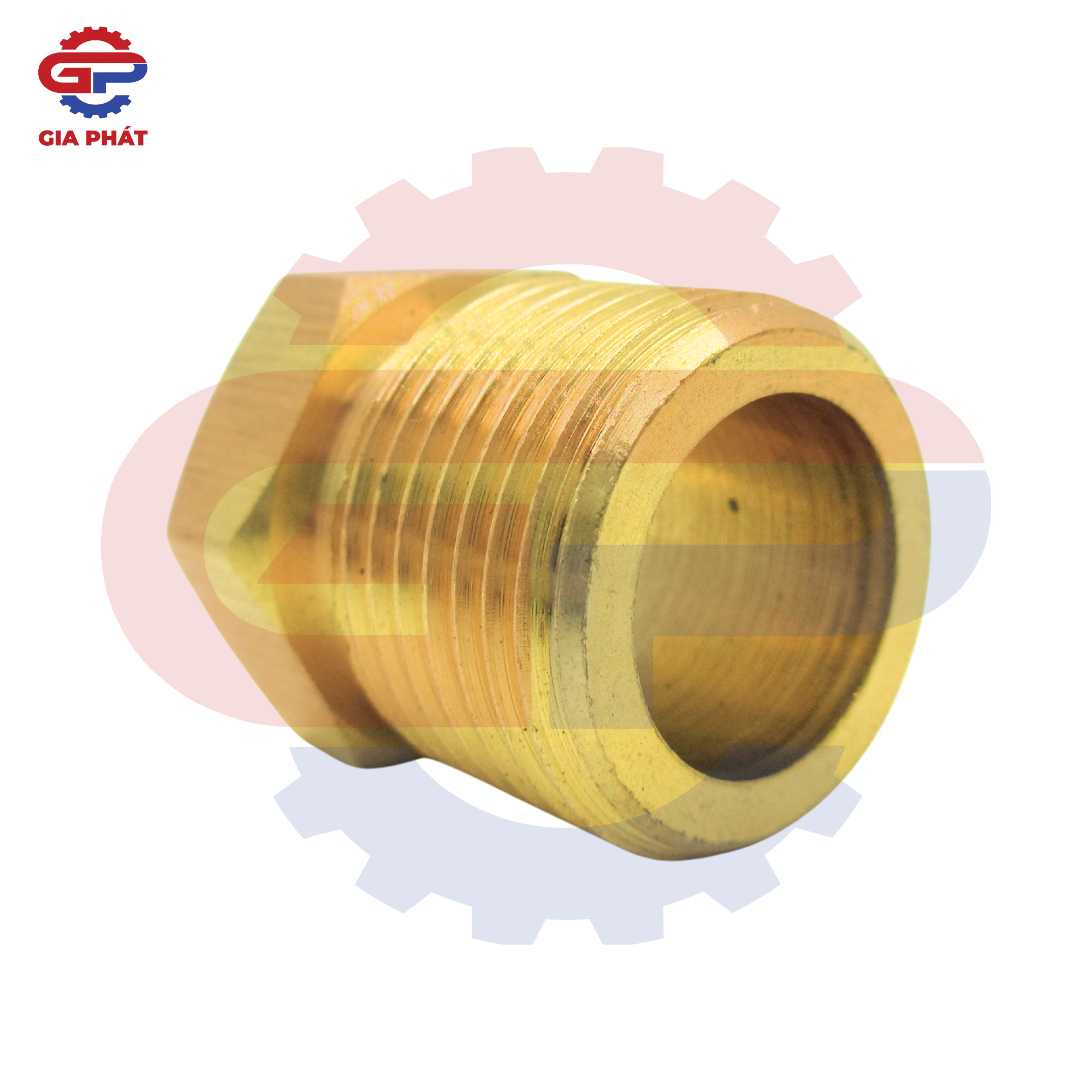 Ty tán gió thau ren ngoài gắn đồng hồ