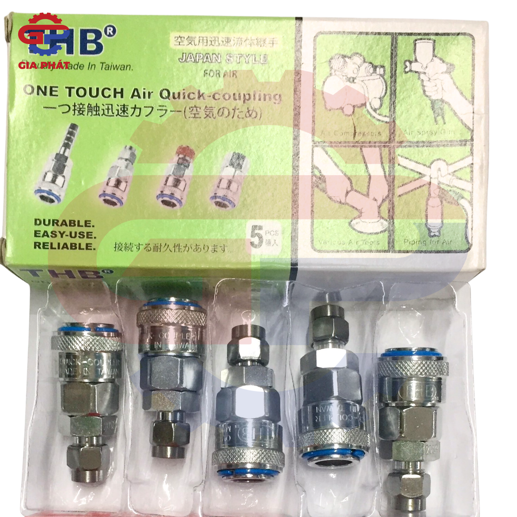 Khớp nối nhanh THB SF tự động thép