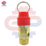 Van an toàn ren 13 ly nắp đỏ