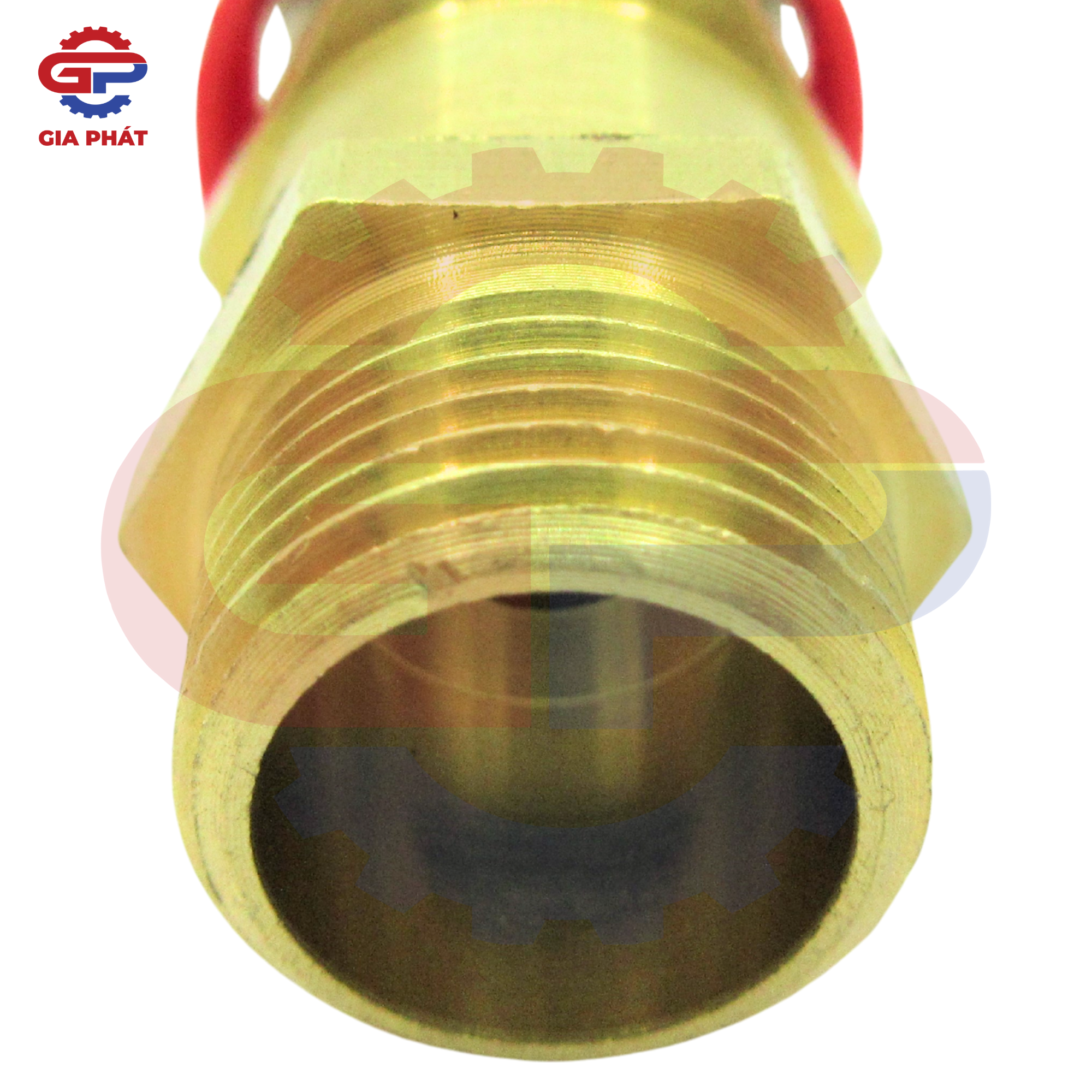 Van an toàn ren 13 ly nắp đỏ