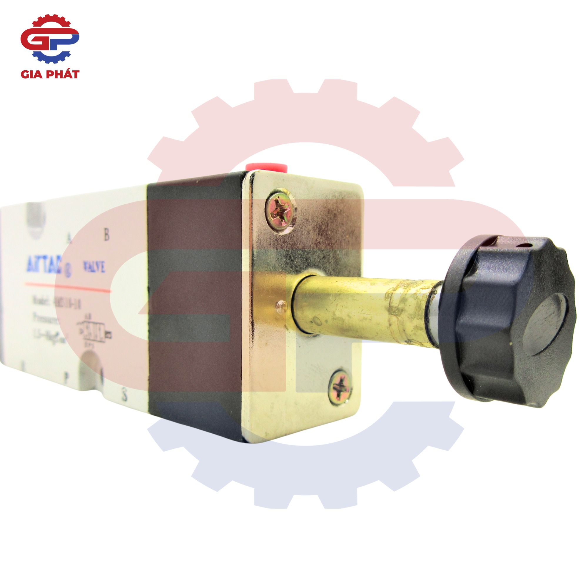 Van điện từ Airtac 5 ngã 1 đầu coil 4M cao cấp