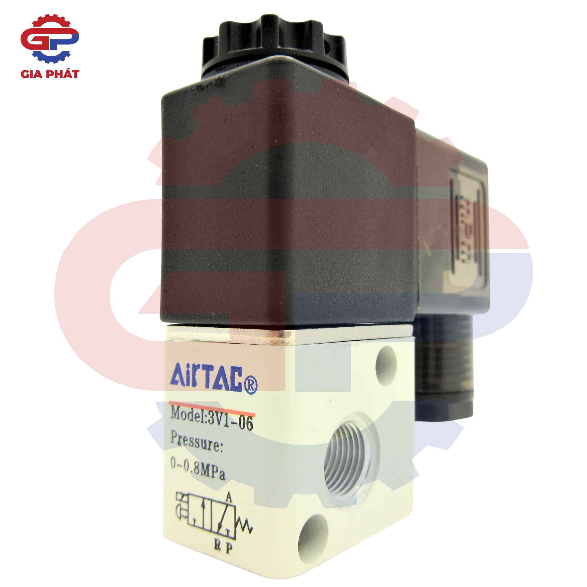 Van điện từ Airtac 2 ngã cao cấp
