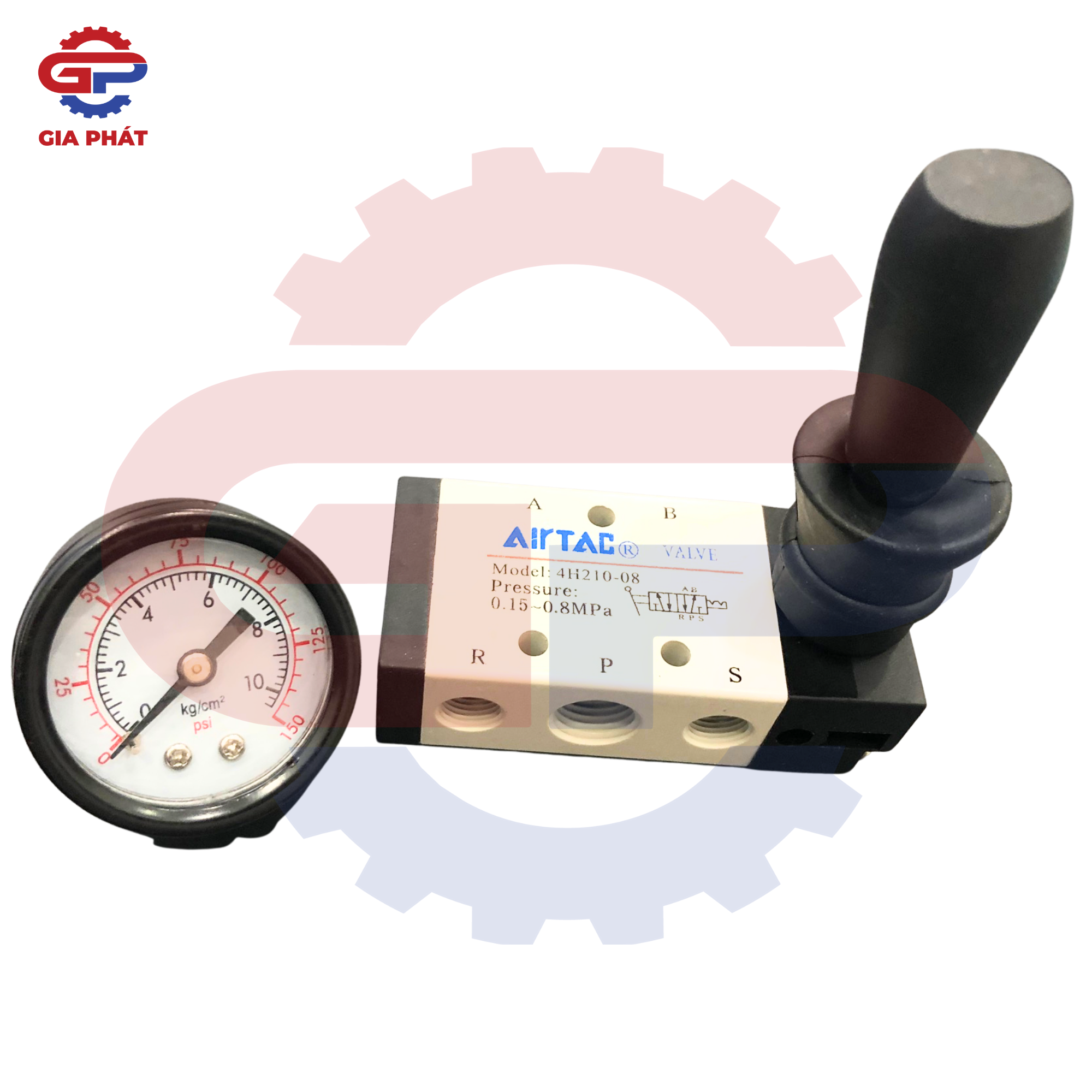 Van gạt tay 5 lỗ Airtac