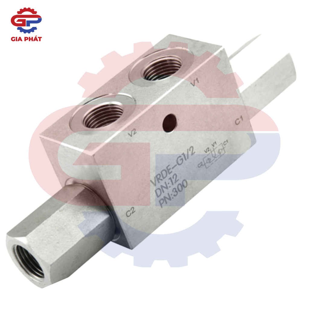 Van chống lún Saintfon 2 đường kiểu bulon VRDE