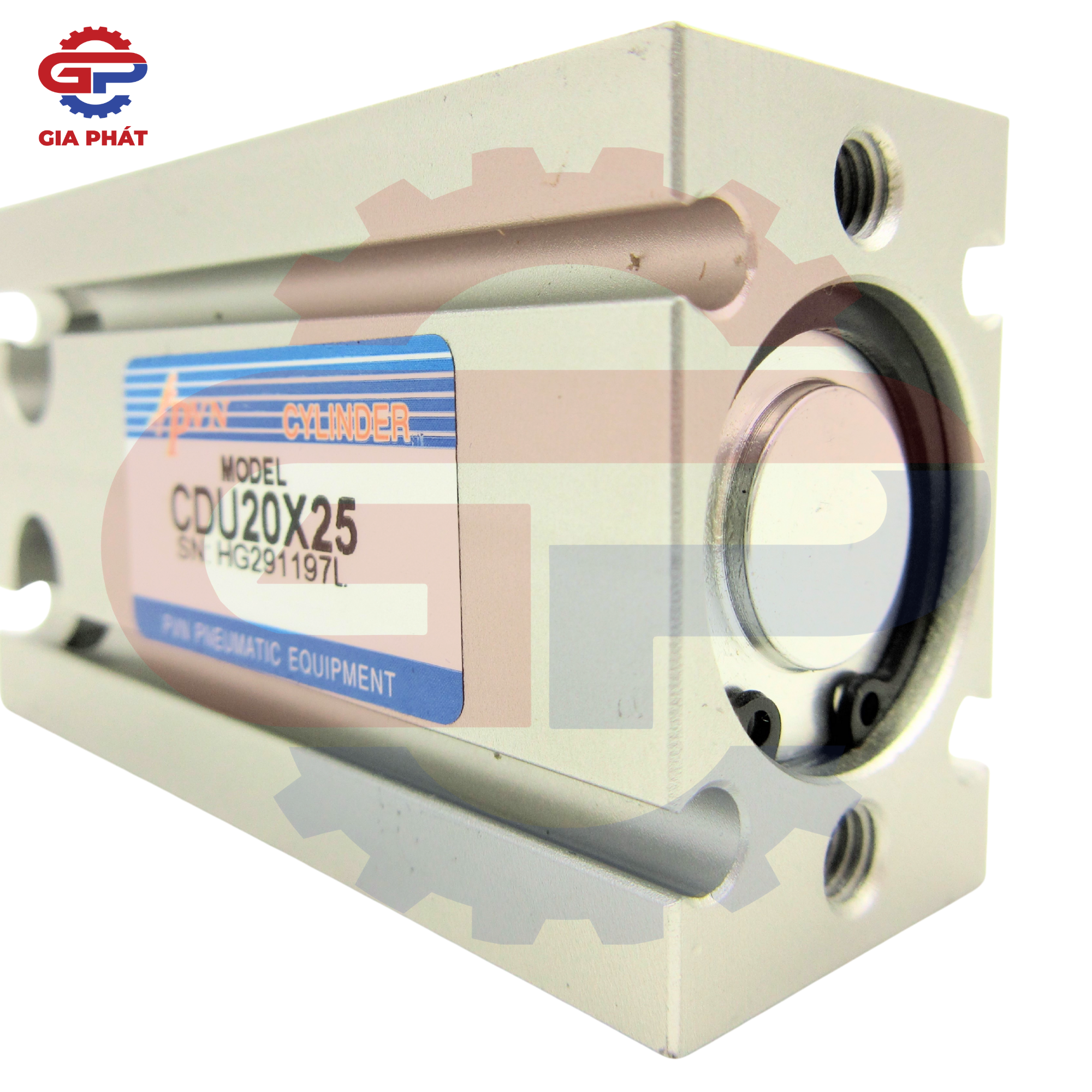 Xy lanh compact dẹp PVN CDU