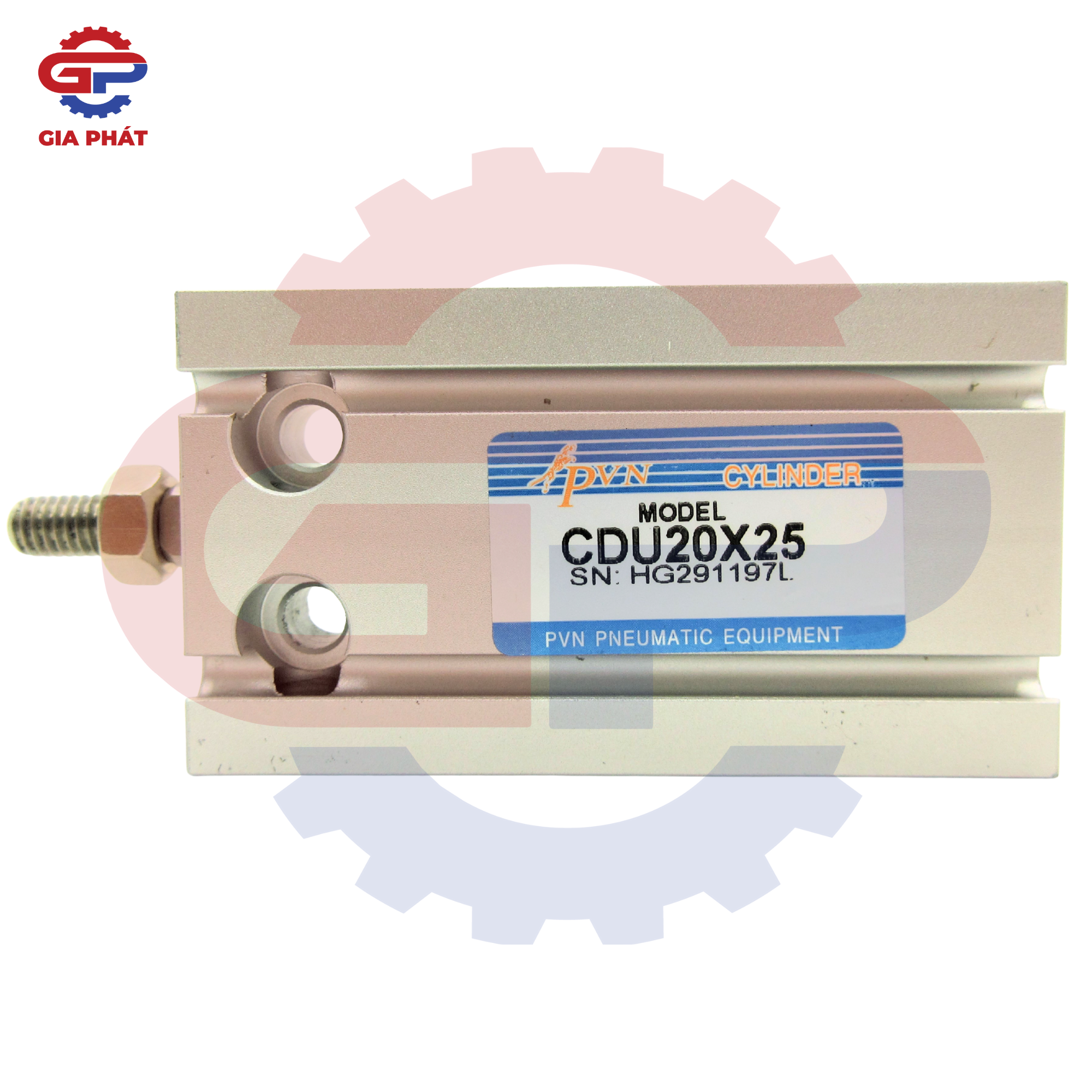 Xy lanh compact dẹp PVN CDU