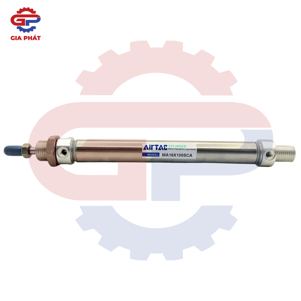 Xy lanh tròn inox Airtac MA
