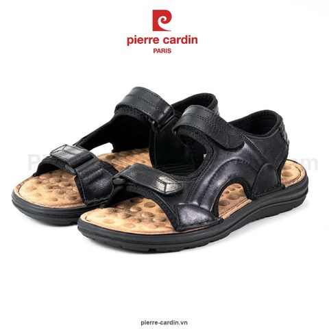  Sandal Nam Pierre Cardin Mã 173 – Thiết Kế Quai Dán Thể Thao & Lòng Đế Massage 