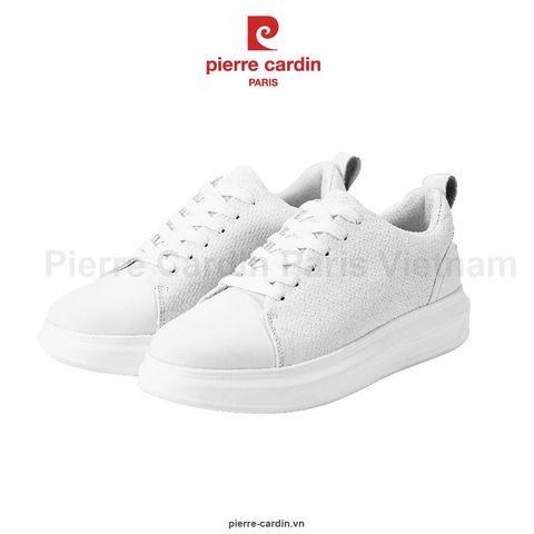 Giày Sneaker Nữ Pierre Cardin Mã 914 – Sắc Trắng Tinh Khôi & Chất Liệu Vải Dệt Êm Ái 