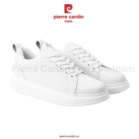  Giày Sneaker Nữ Pierre Cardin Mã 914 – Sắc Trắng Tinh Khôi & Chất Liệu Vải Dệt Êm Ái 
