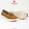  Giày Loafer Nữ Pierre Cardin Mã 289 – Vải Dệt Thoáng Khí & Đế Xuồng Tôn Dáng 